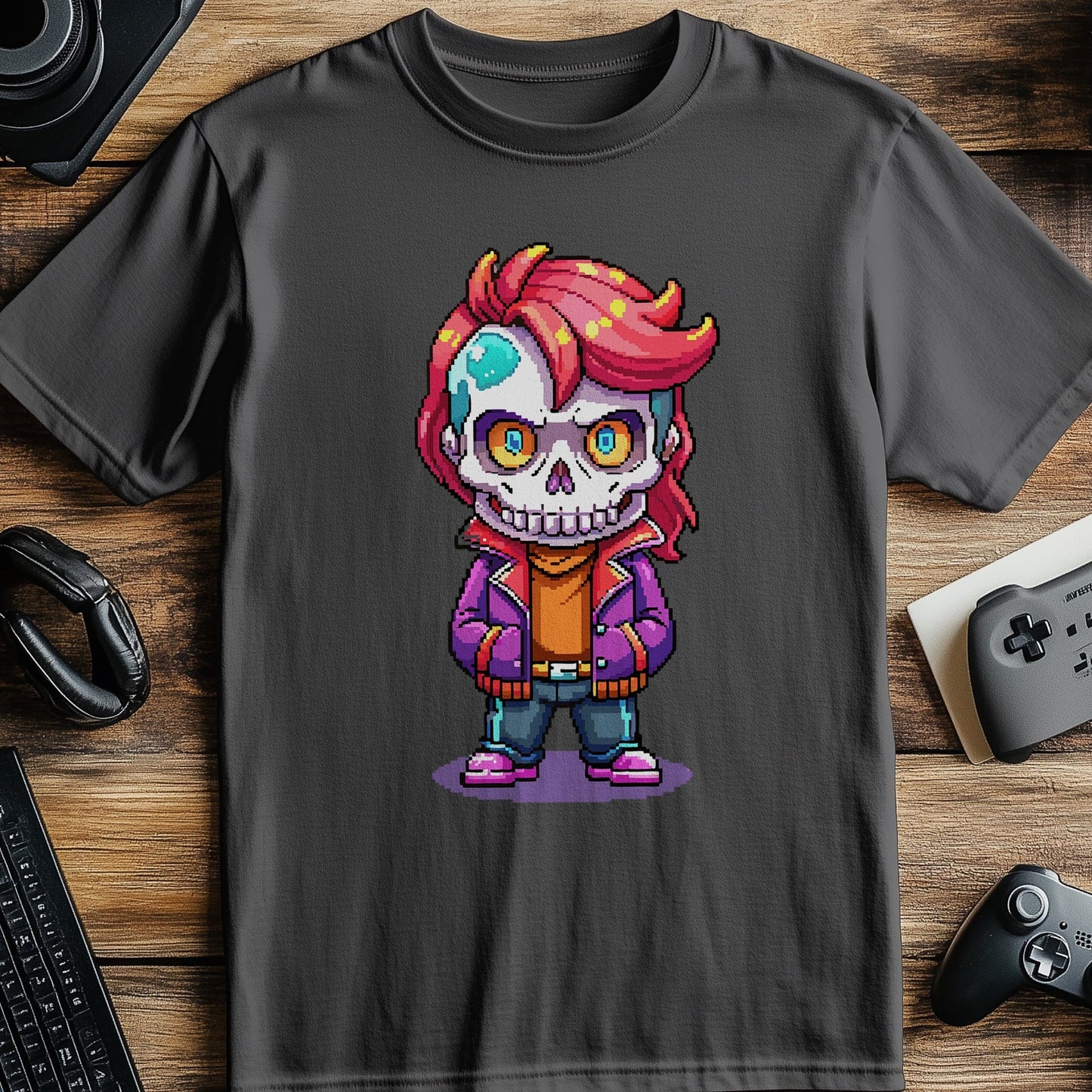 Pixel 50 Skeleton T-Shirt