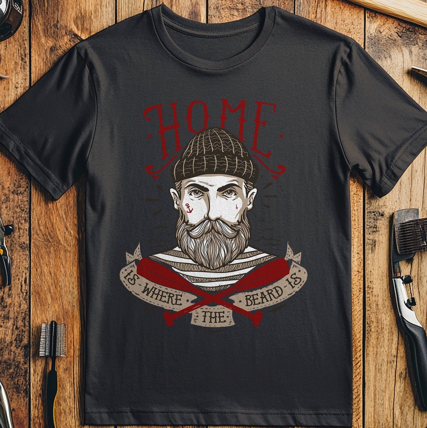 Home is Where the Beard Is T-Shirt