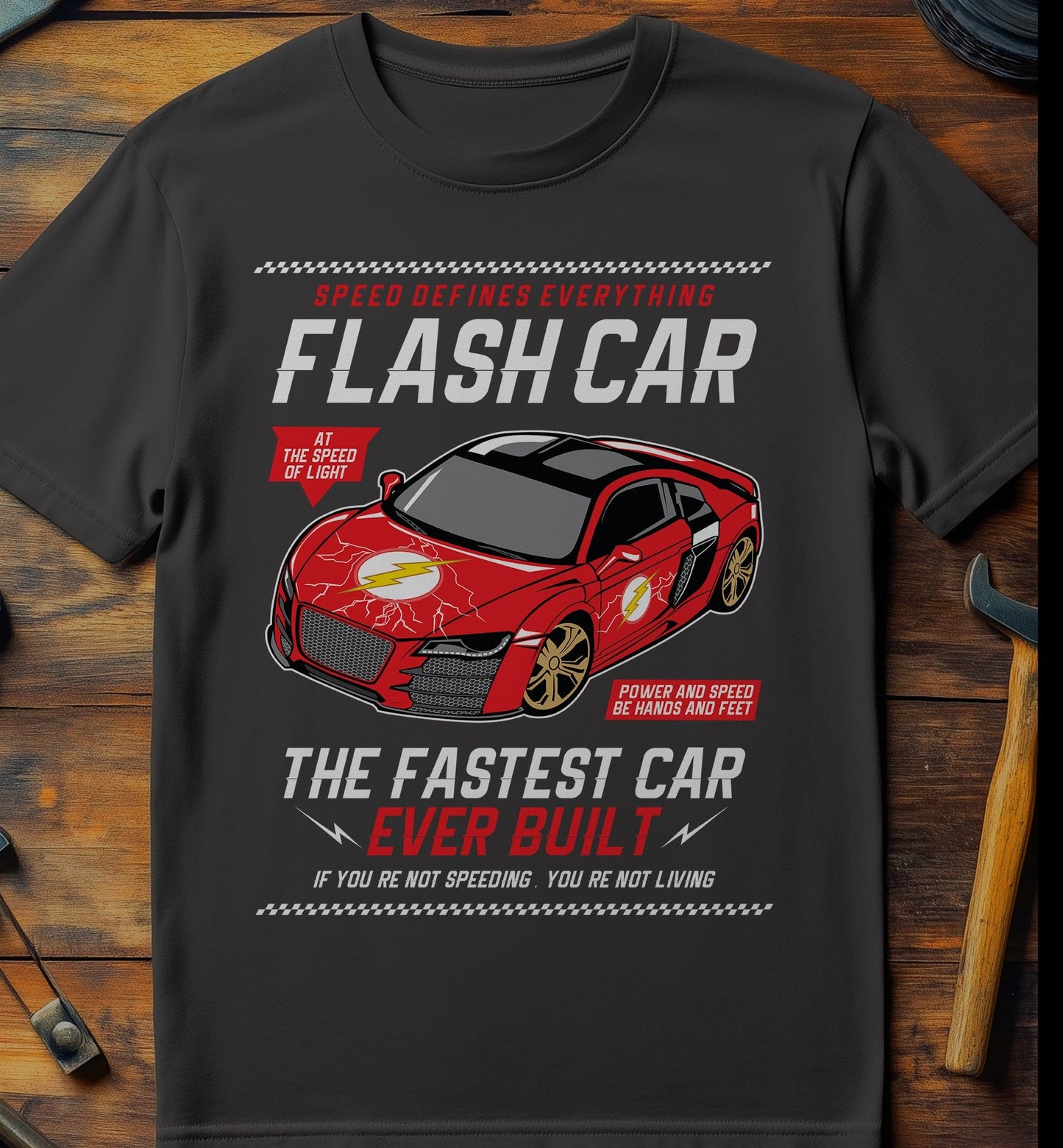 Flash Fastest Car T-Shirt
