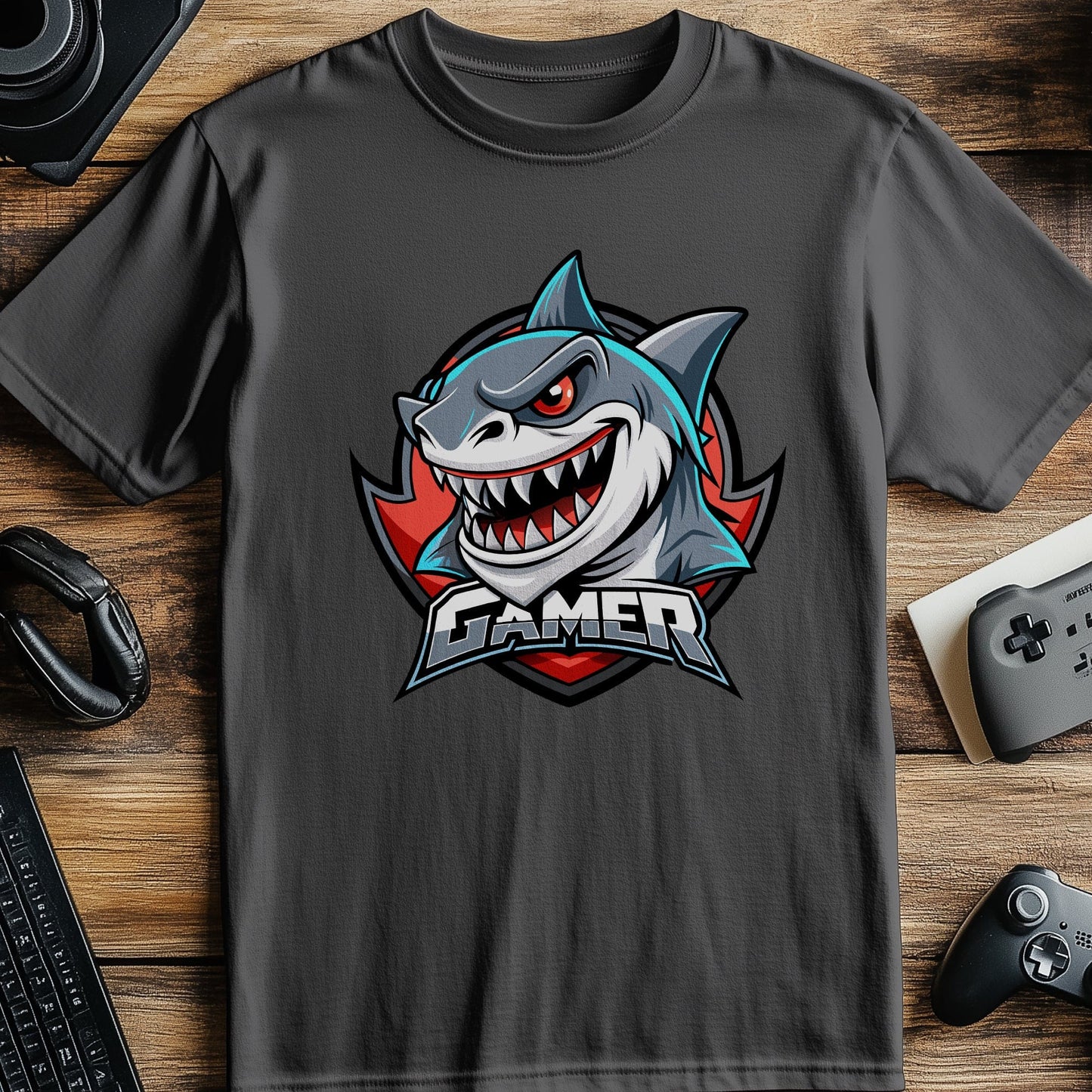 Gamer19 Shark Attack T-Shirt