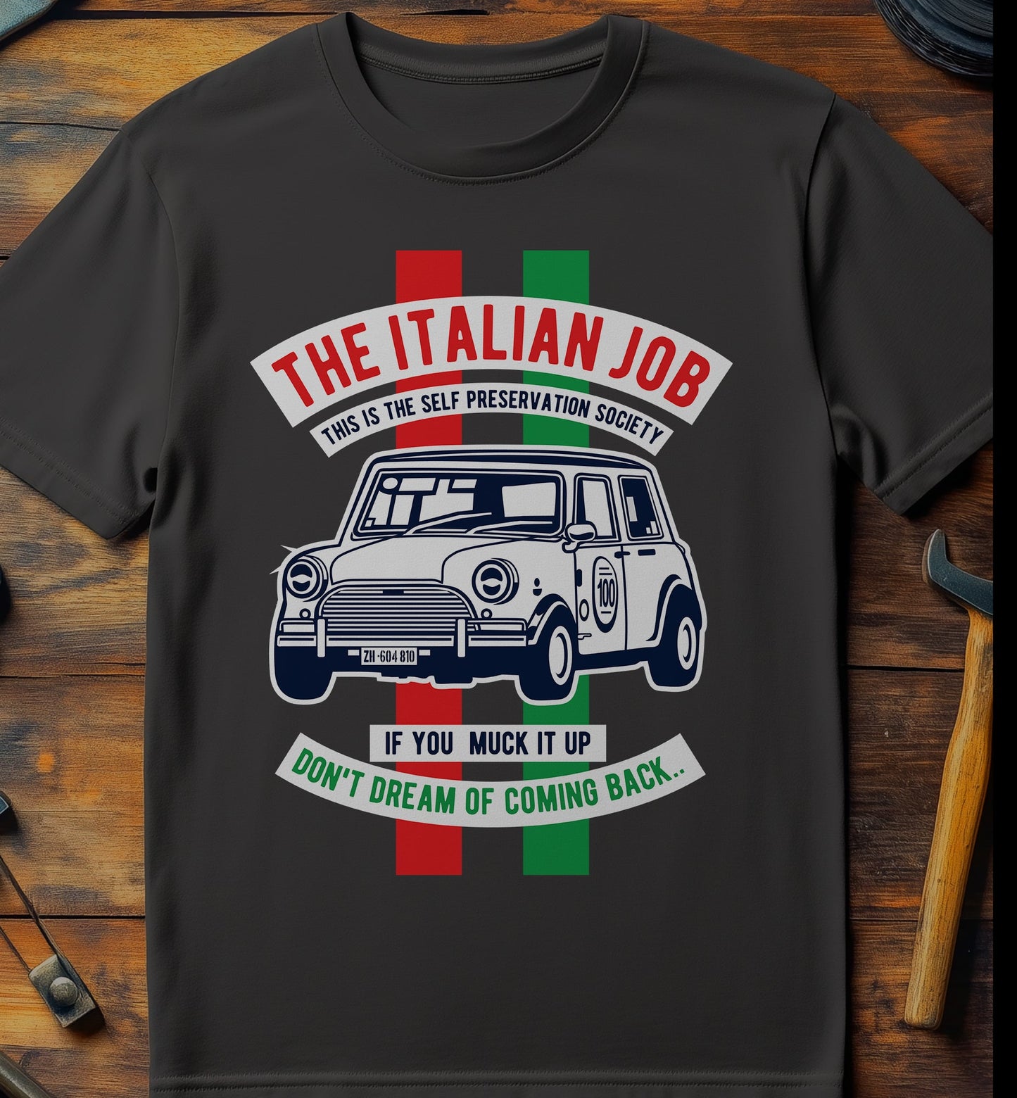 Italian Mini Car T-Shirt