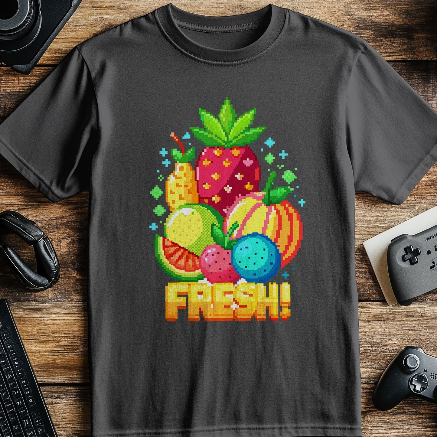Pixel 29 T-Shirt Fruit