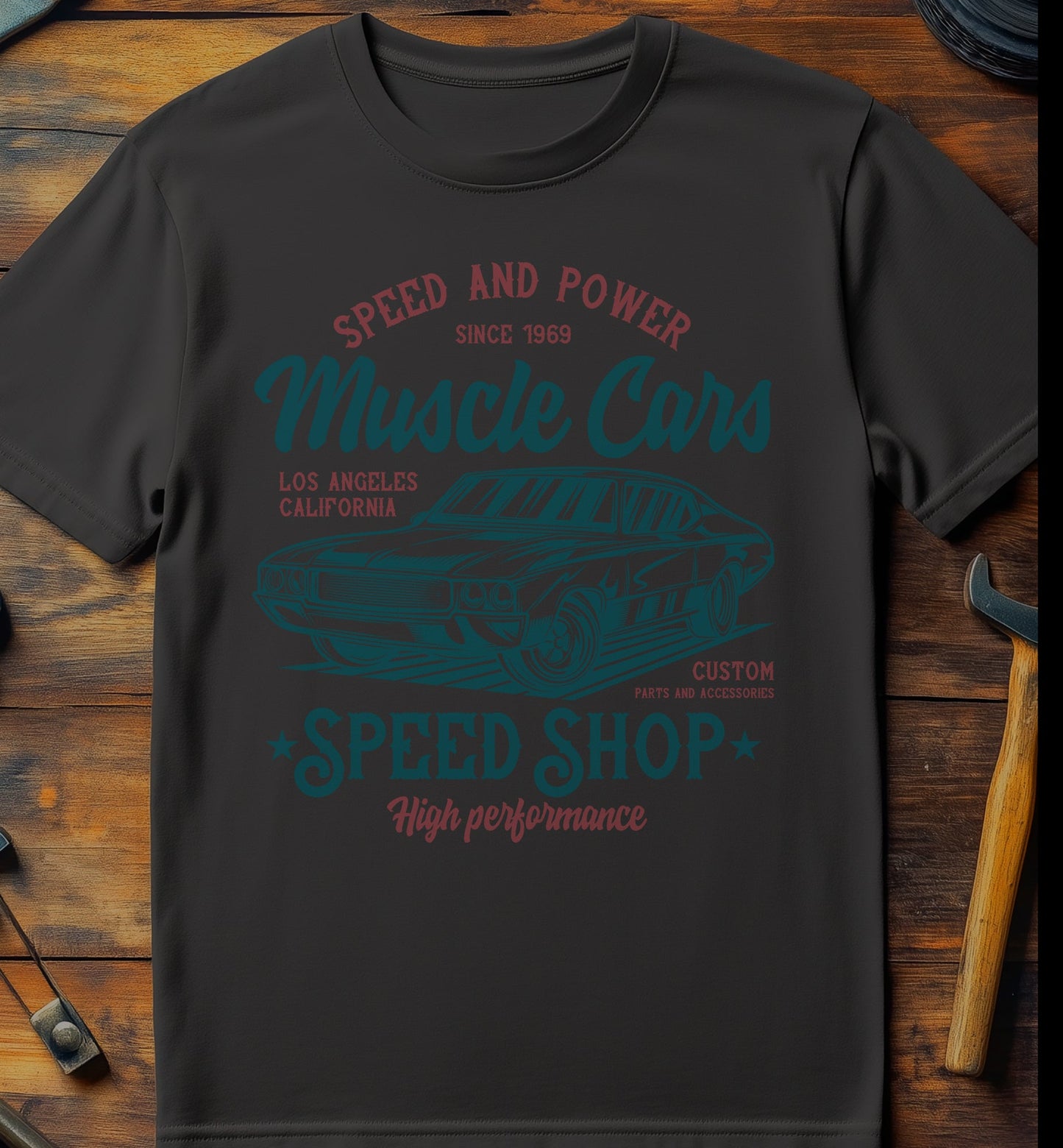 Speed & Power T-Shirt Style001