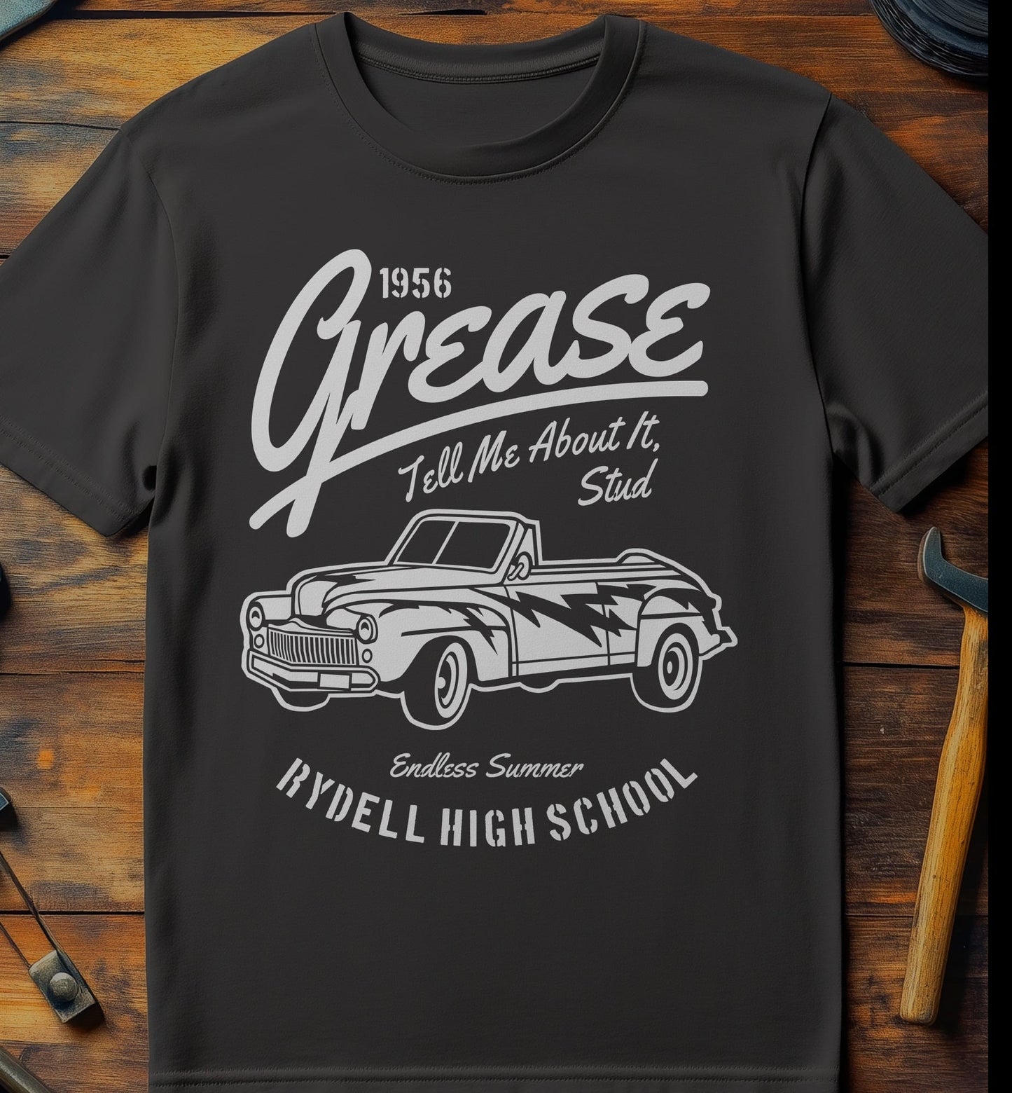 Grease Rydell High Car t-shirt