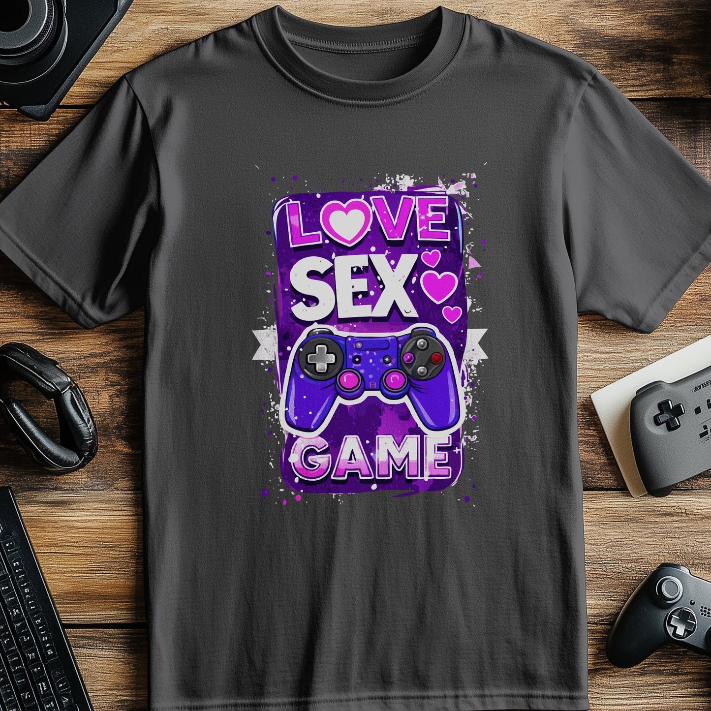 Gamer85 T-shirt Love And Games