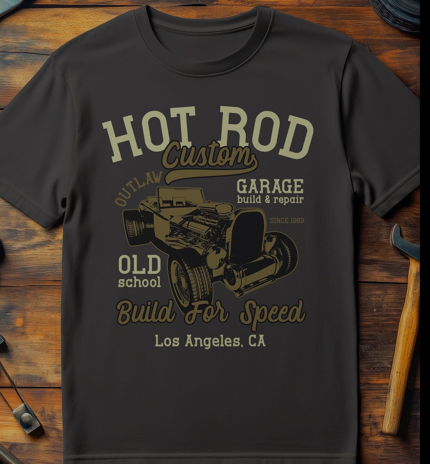 Hot Rod Custom OldSchool T-shirt