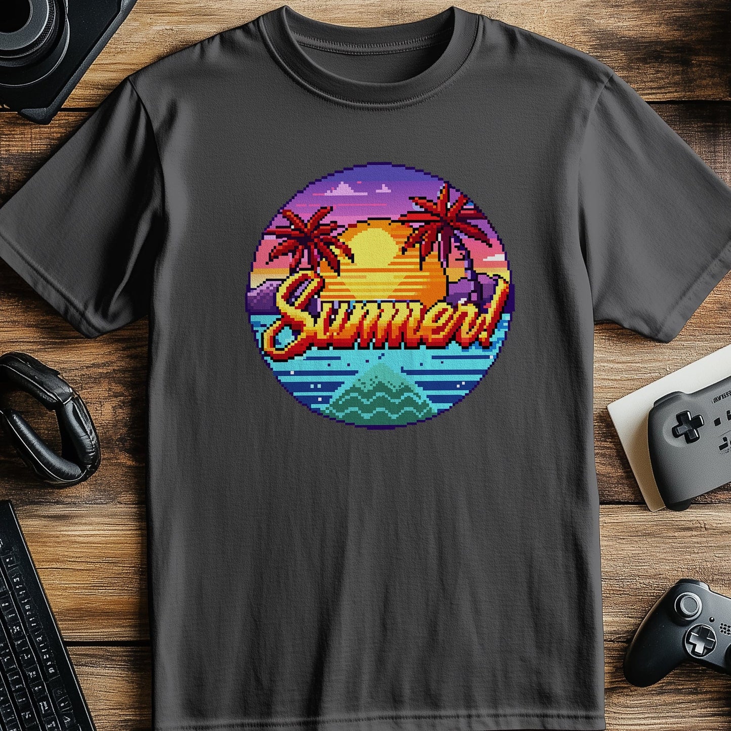Pixel 88 Sunset T-Shirt