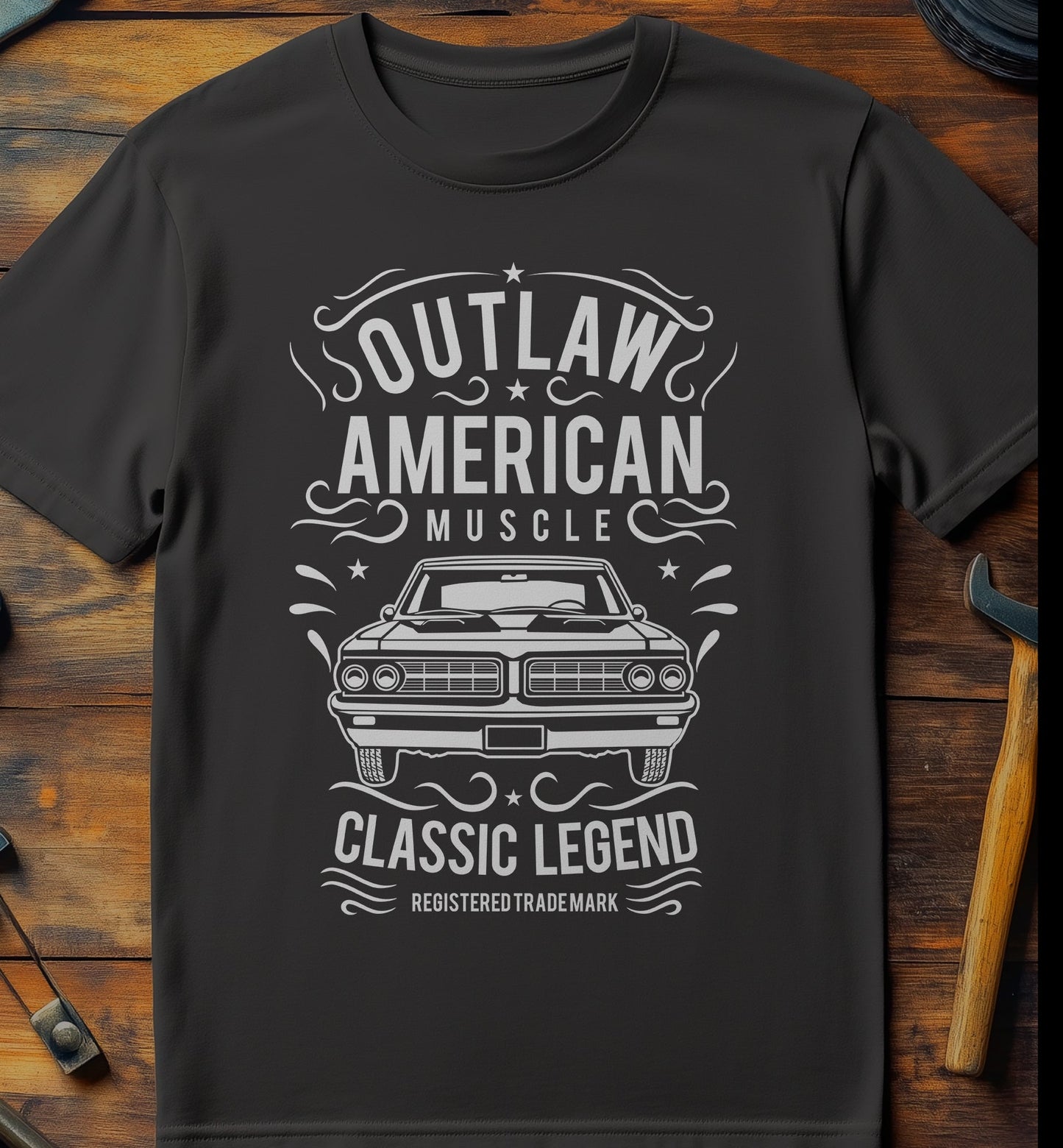 Outlaw American Muscle T-shirt