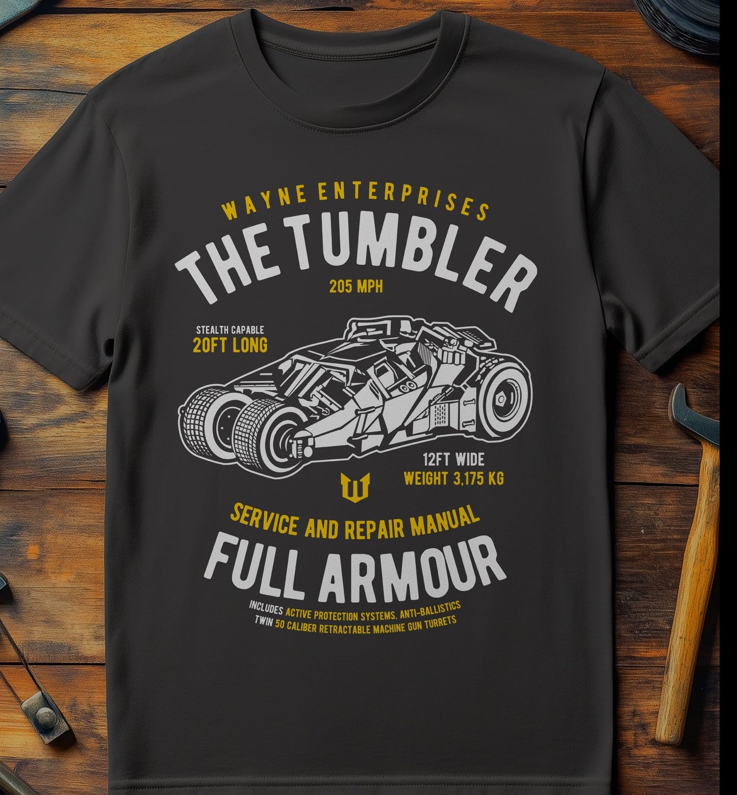 Bat Tumbler T-Shirt