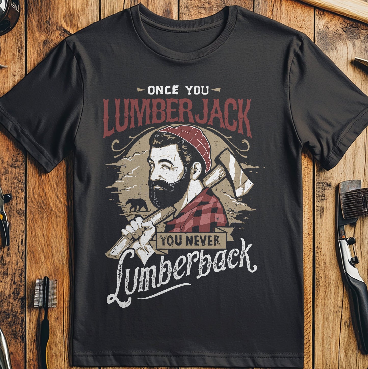 Lumberjack Beard T-Shirt