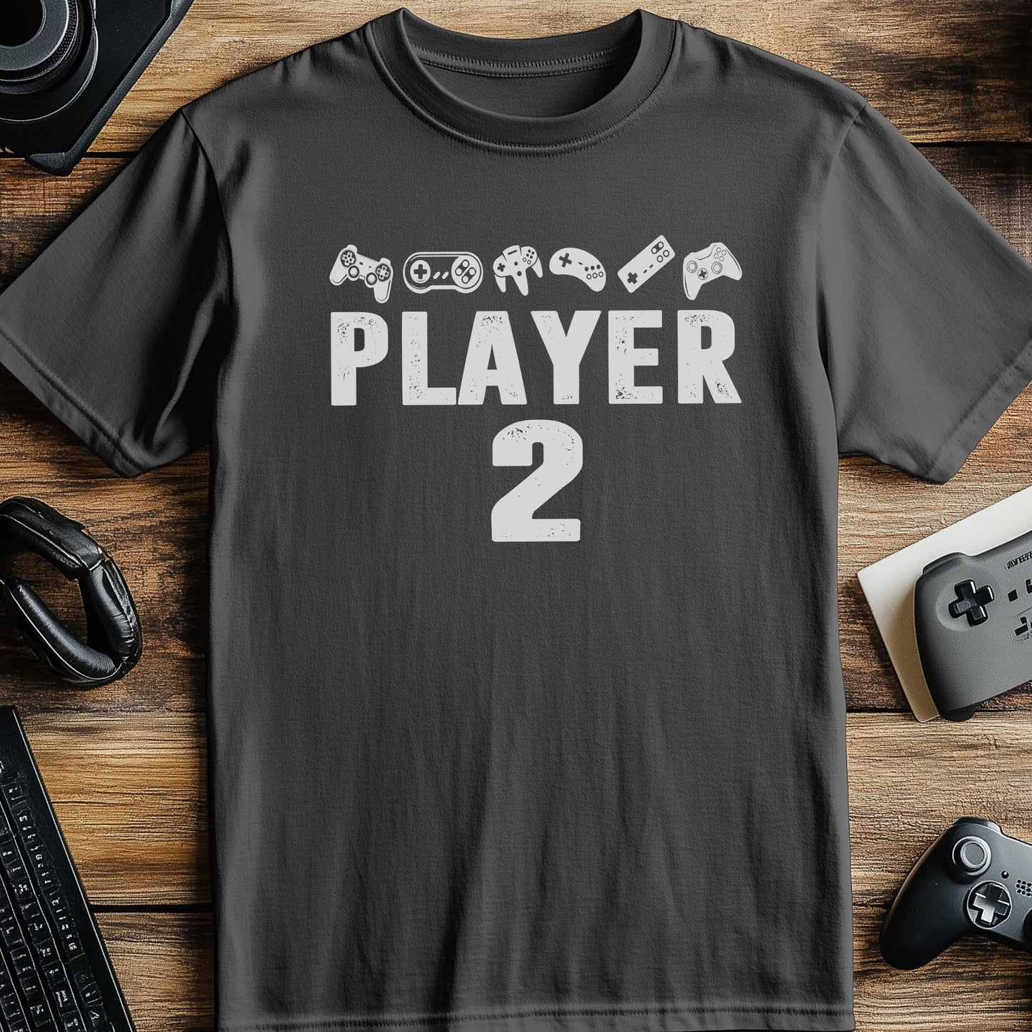 Player 2 Level Up T-shirt