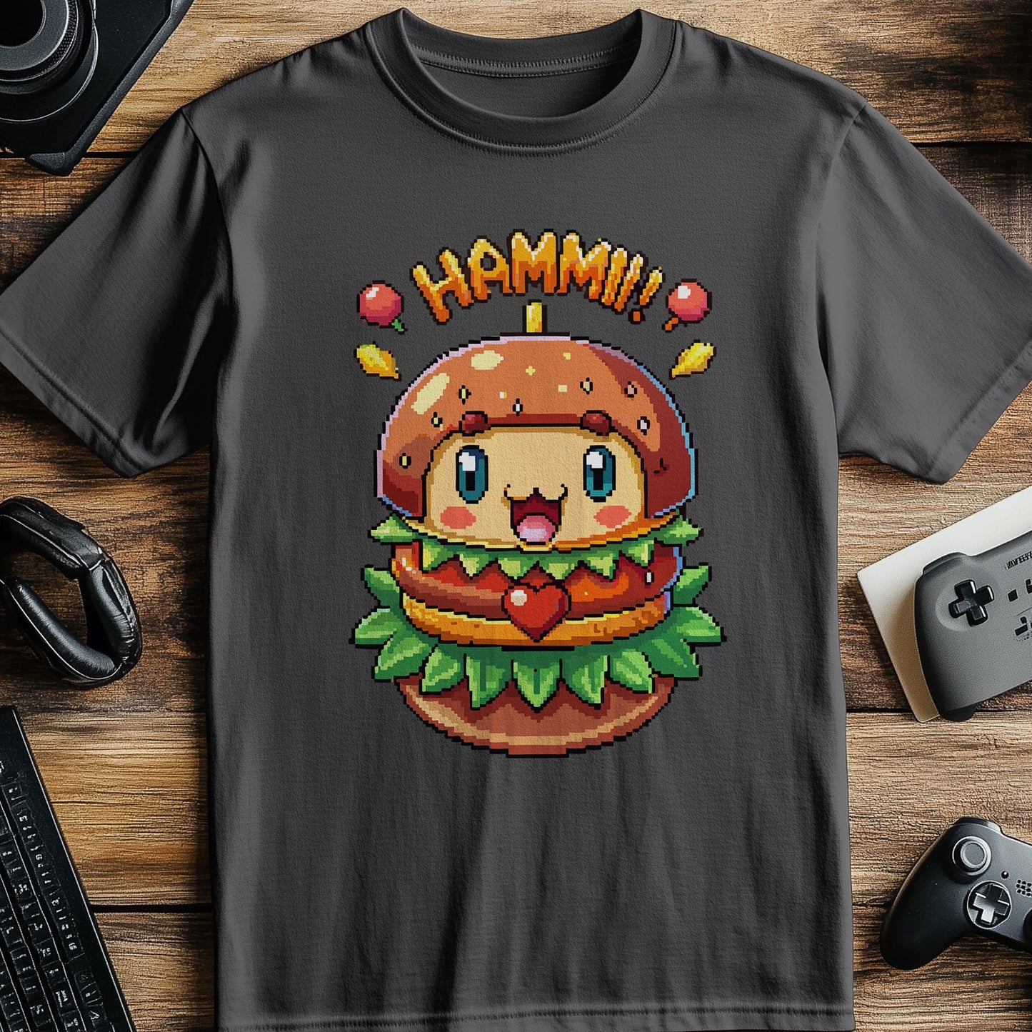 Pixel 79 Burger T-shirt