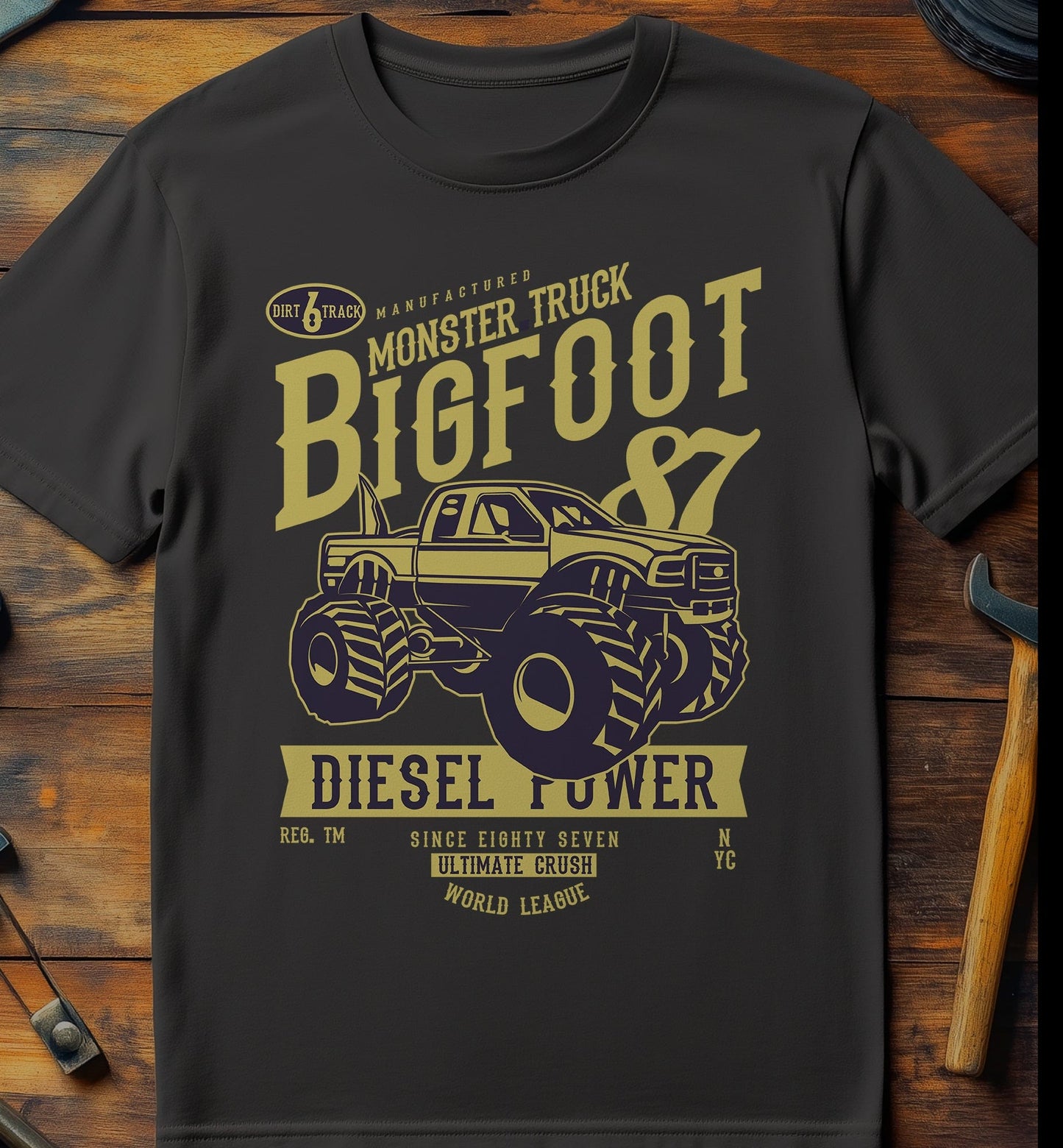 Big Foot 87 Monster Truck T-Shirt