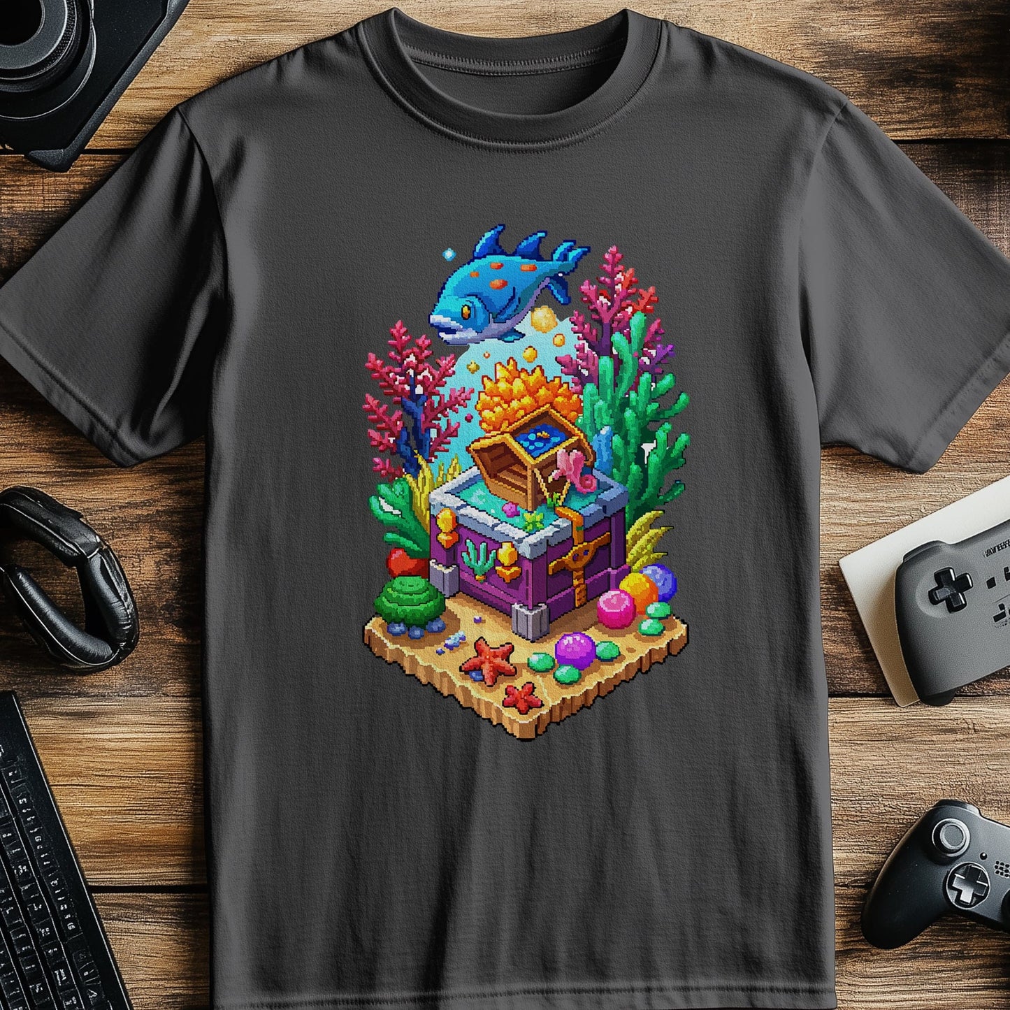Pixel 27 Treasure Chest T-Shirt