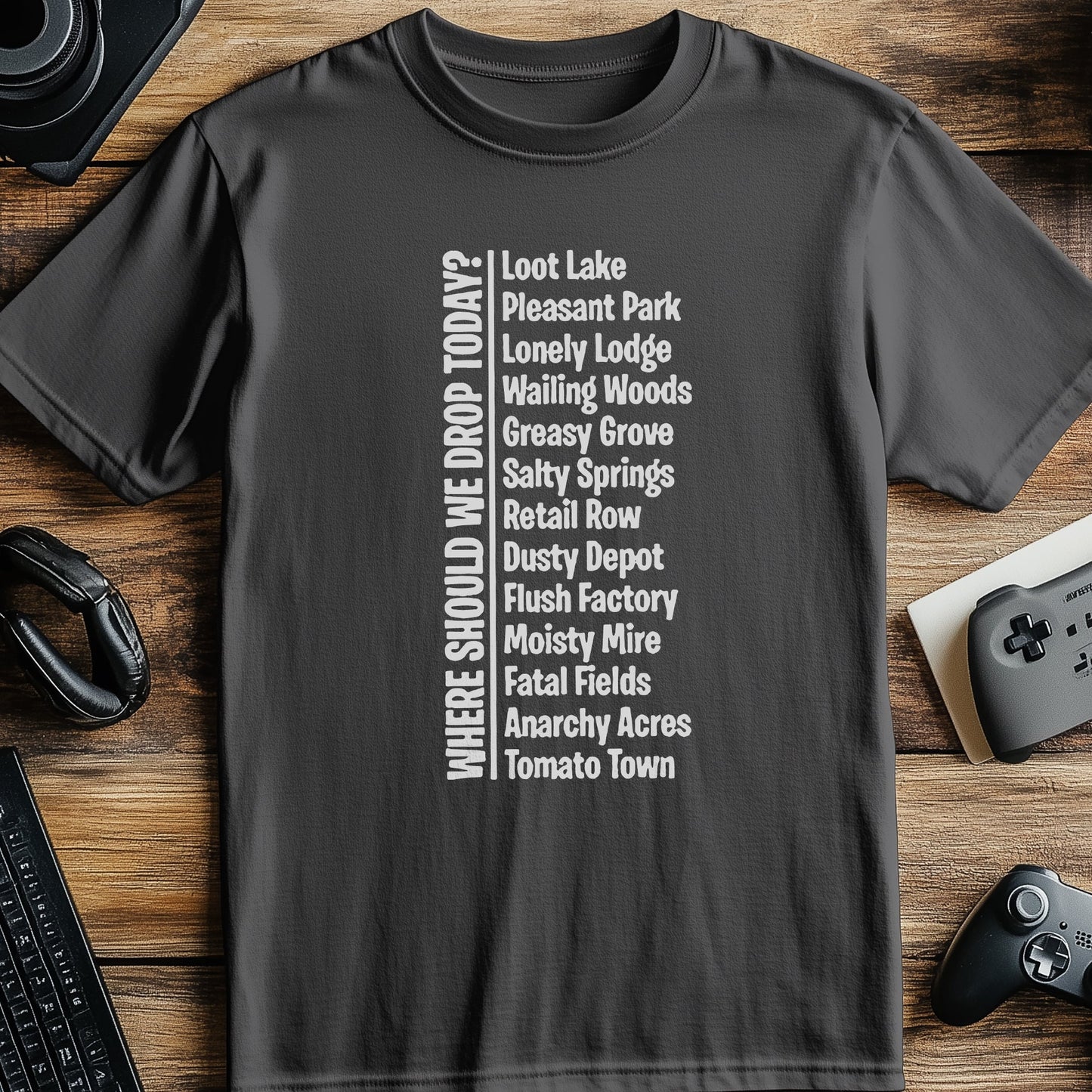 Where Should We Drop? Funny T-Shirt