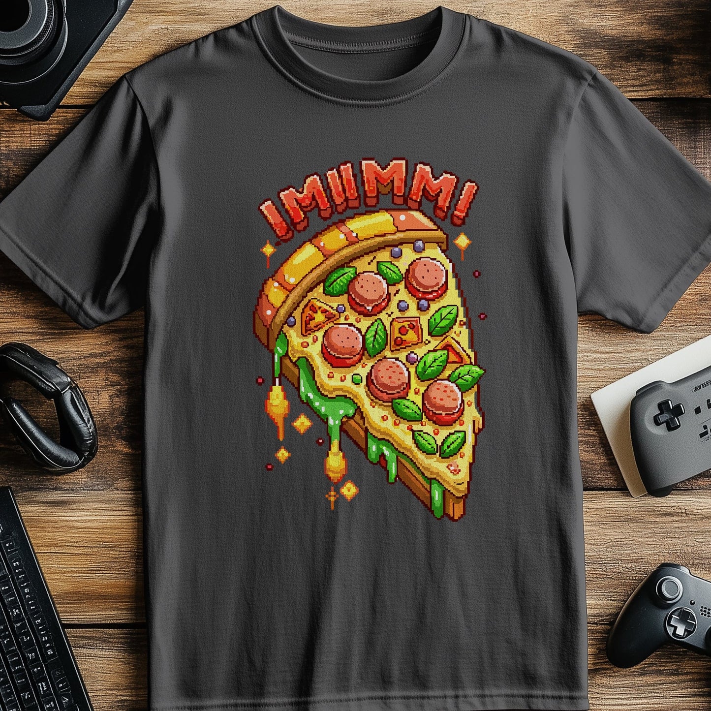 Pixel 67 Pizza T-shirt