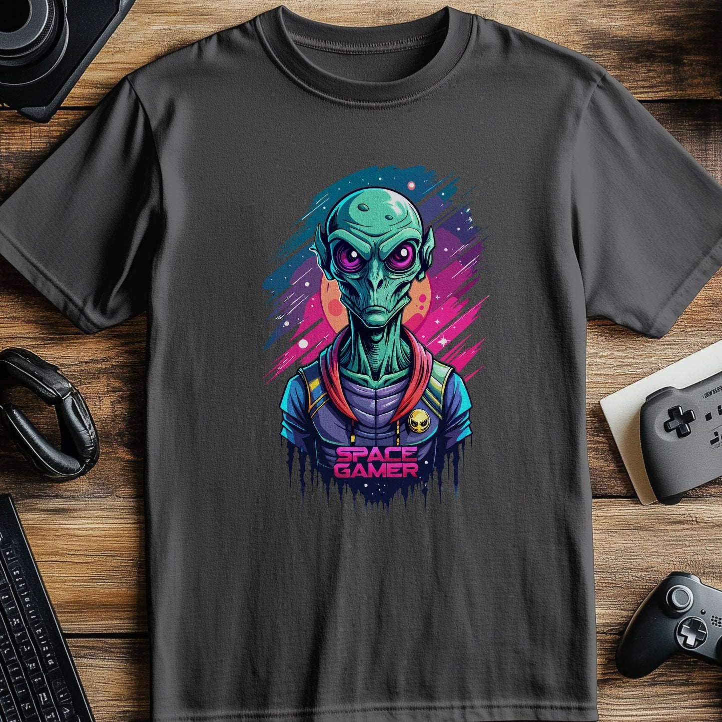 Gamer64 Alien Invasion T-Shirt