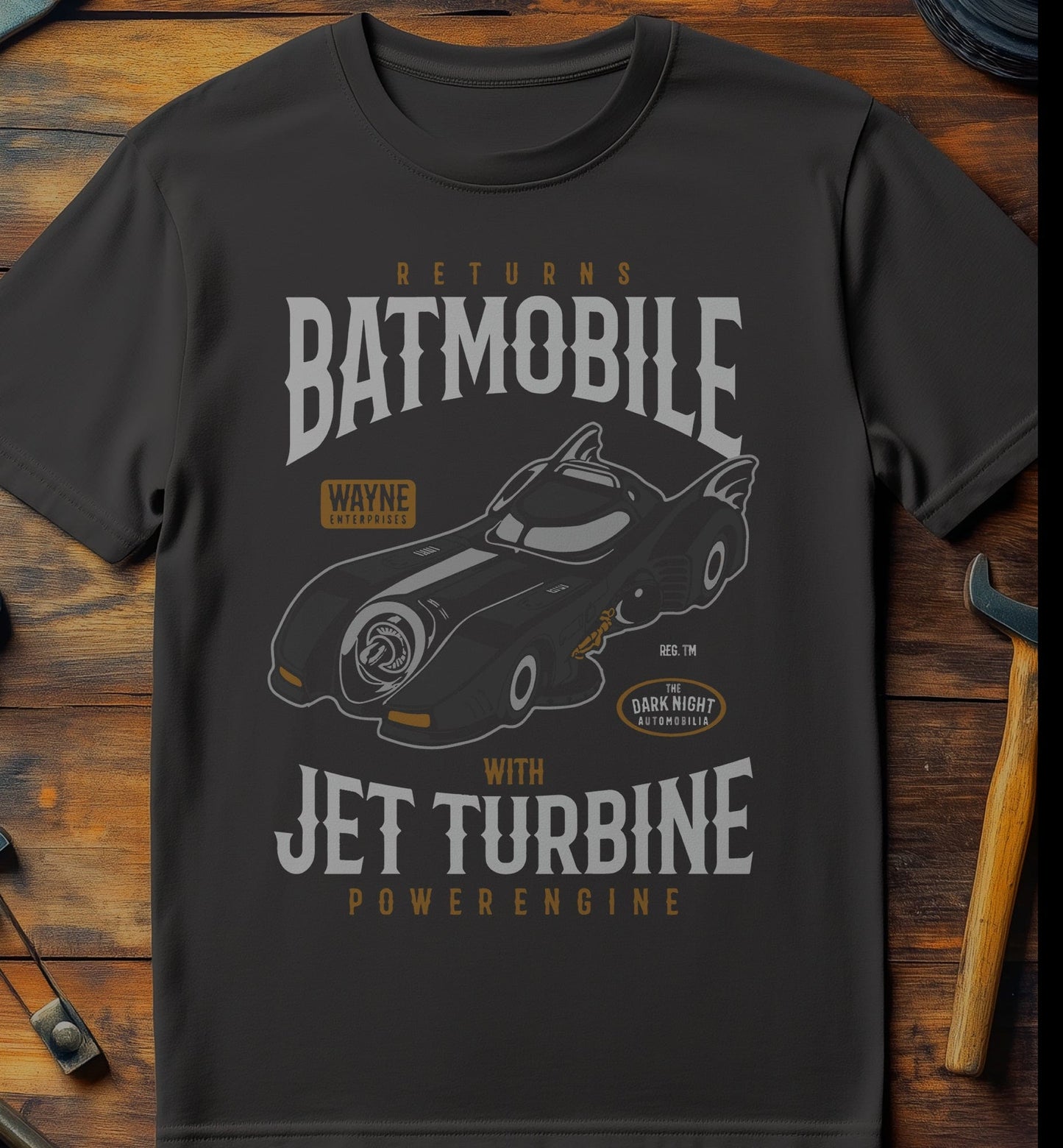 Bat Returns Car T-shirt