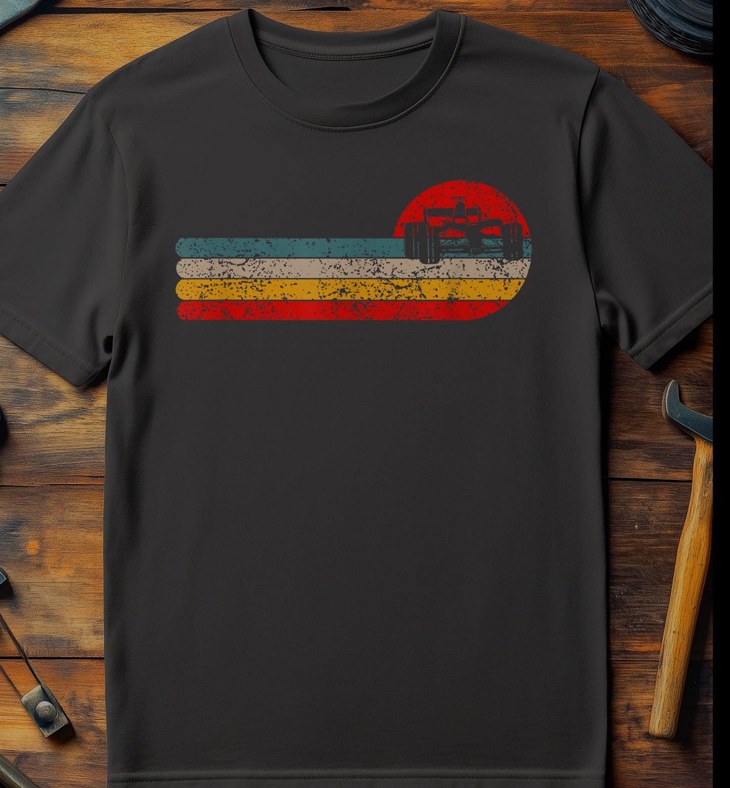 Formula Racing Retro 70s Vintage T-Shirt