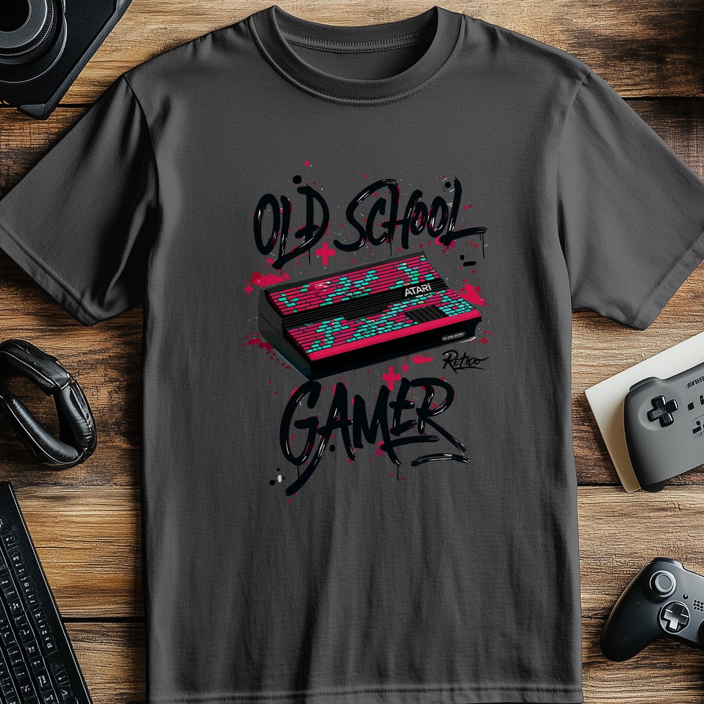 Gamer 91 Old School gamer T-shirt