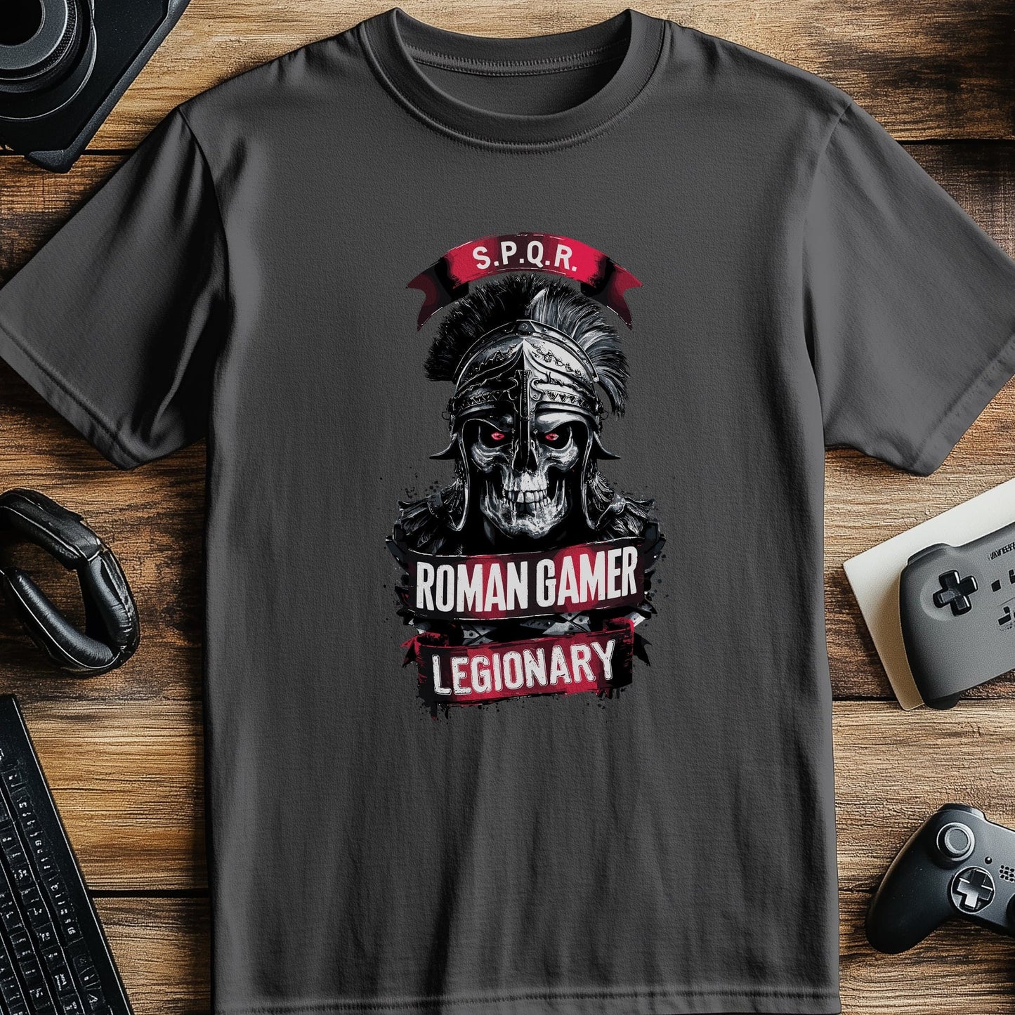 Gamer68 T-Shirt Spartan Helmet