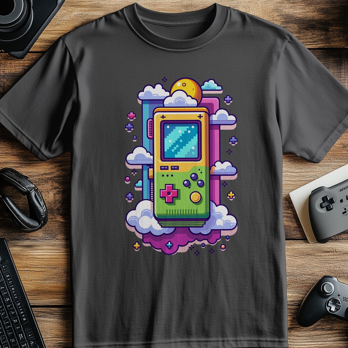 Pixel 10 T-Shirt Retro Gaming
