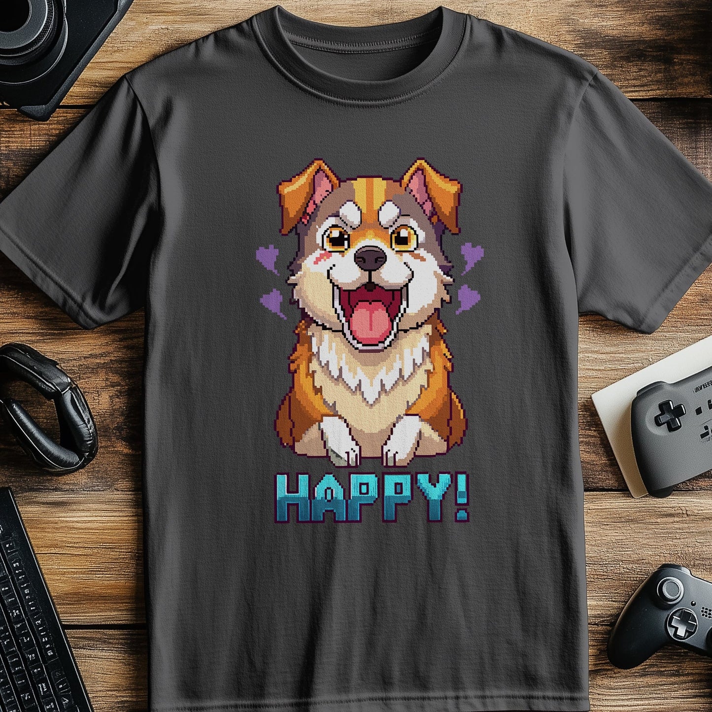 Pixel 18 Corgi T-Shirt