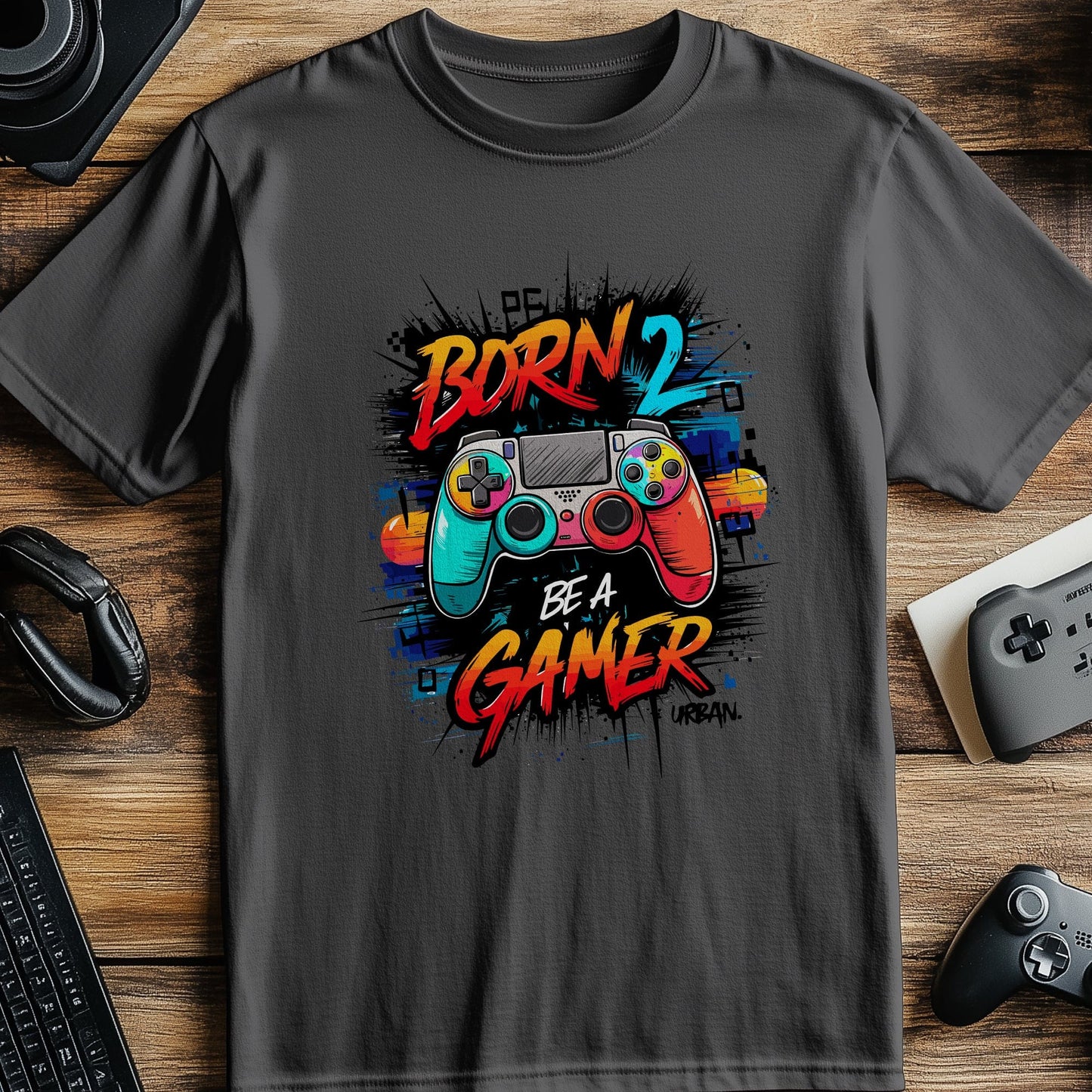 Gamer37 Born to be a gamer T-Shirt