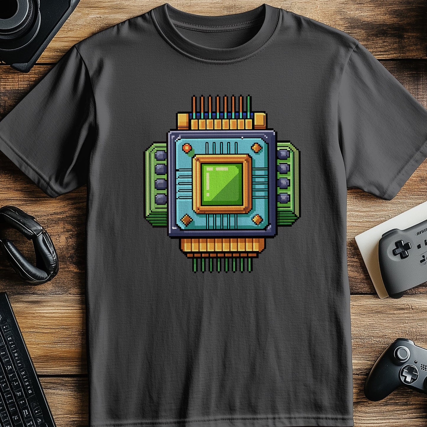 Pixel 15 T-shirt Computer chip