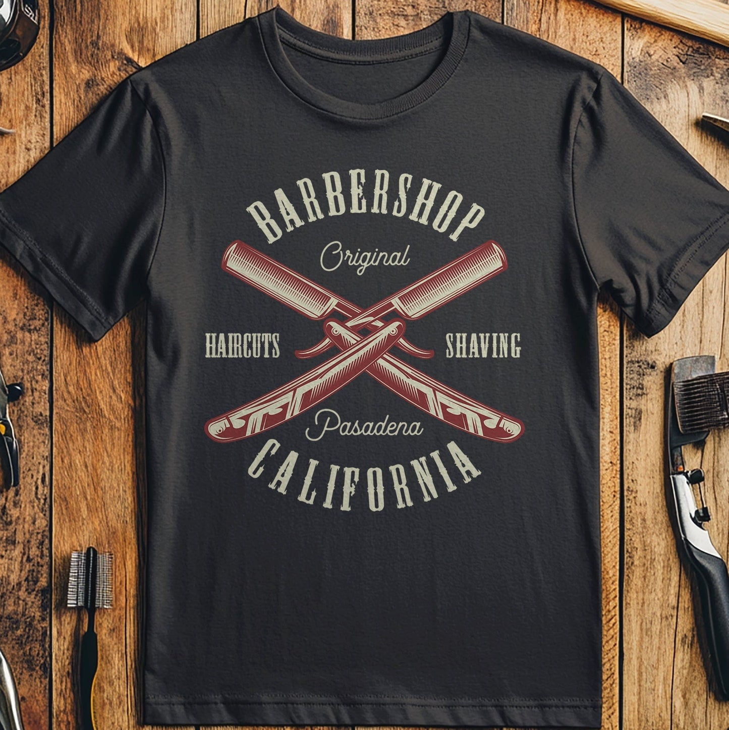 Barbershop Razor T-Shirt