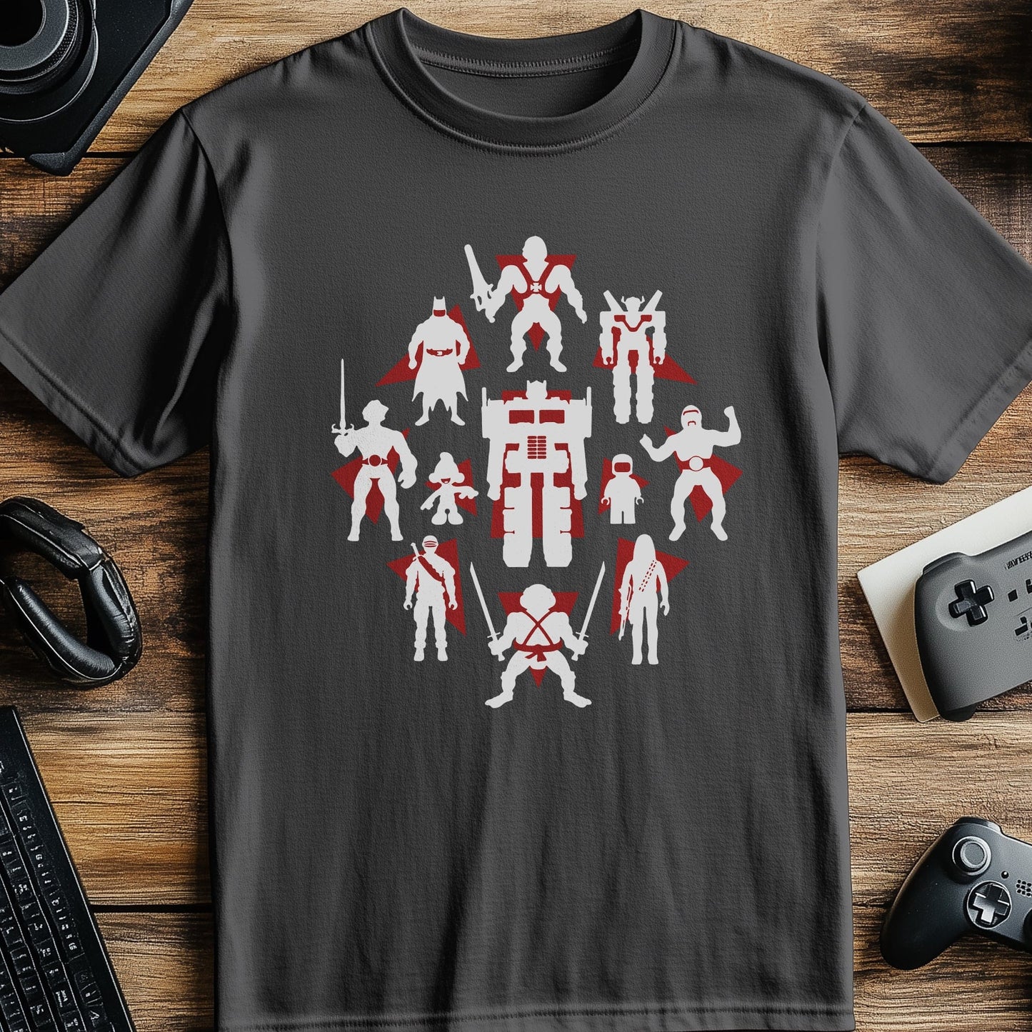 90's Saturday Morning TV Characters T-shirt
