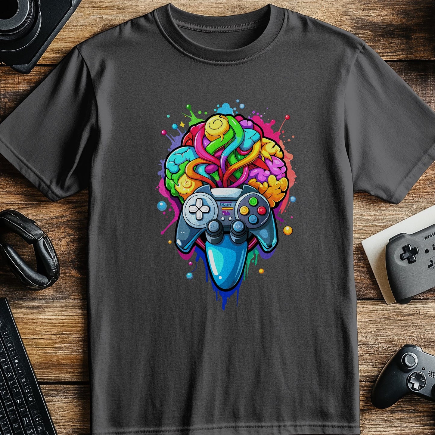 Gamer51 t-shirt brain