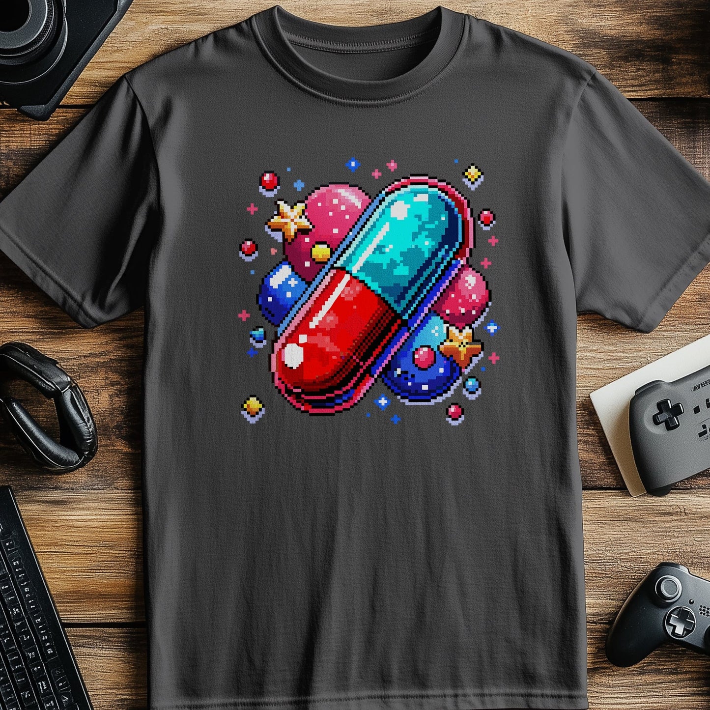 Pixel 22 Pill T-Shirt