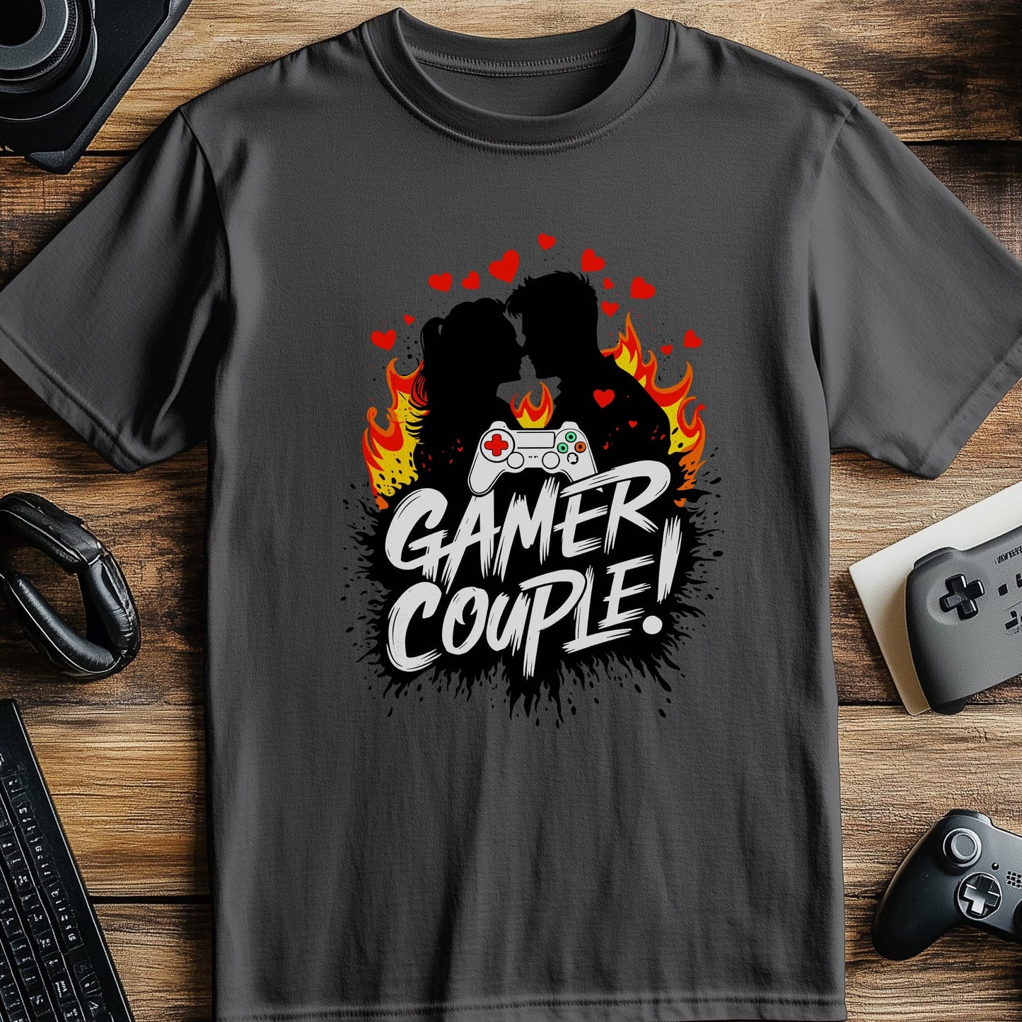 Gamer83 Gamer Couple T-Shirt