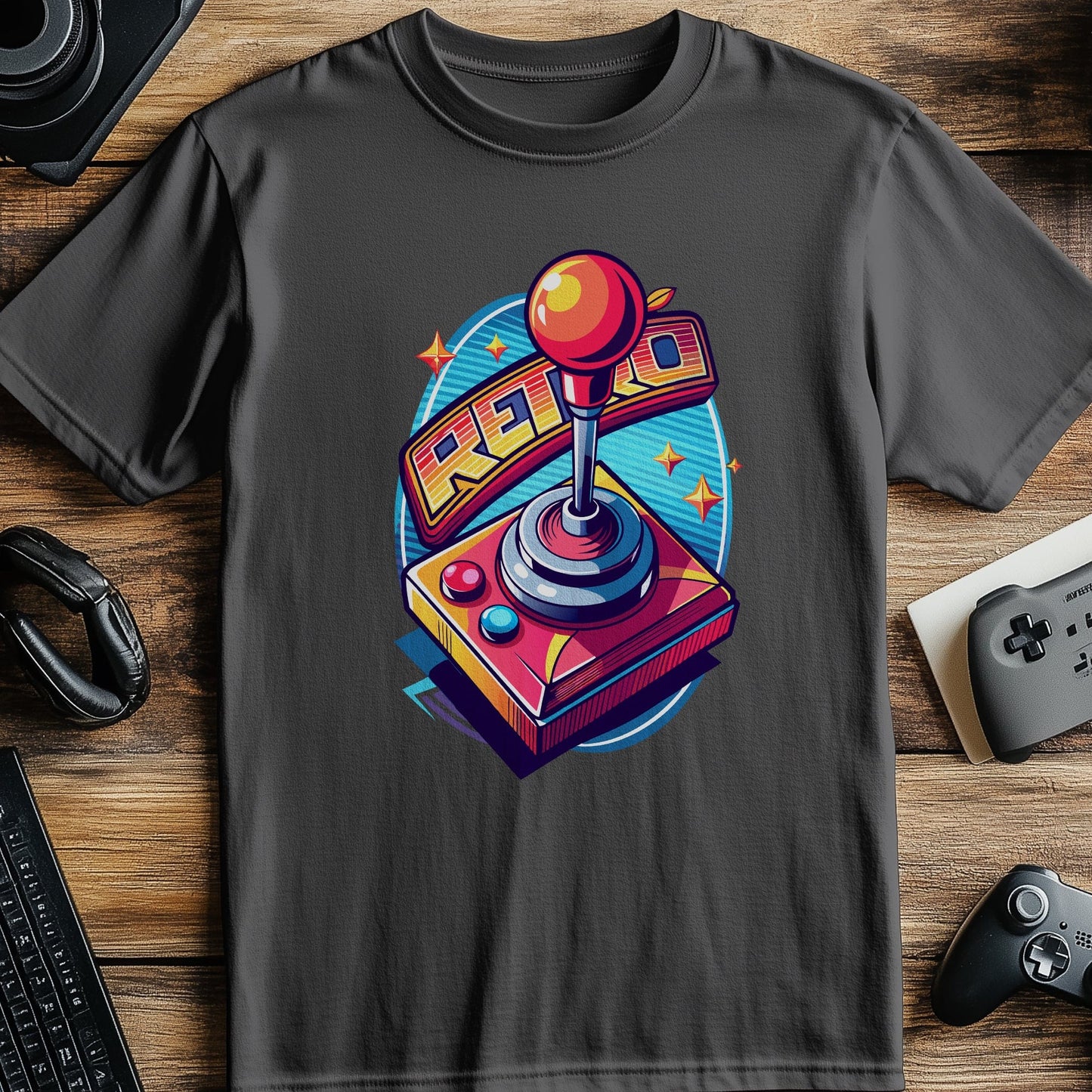 Gamer25 Retro Joystick T-shirt