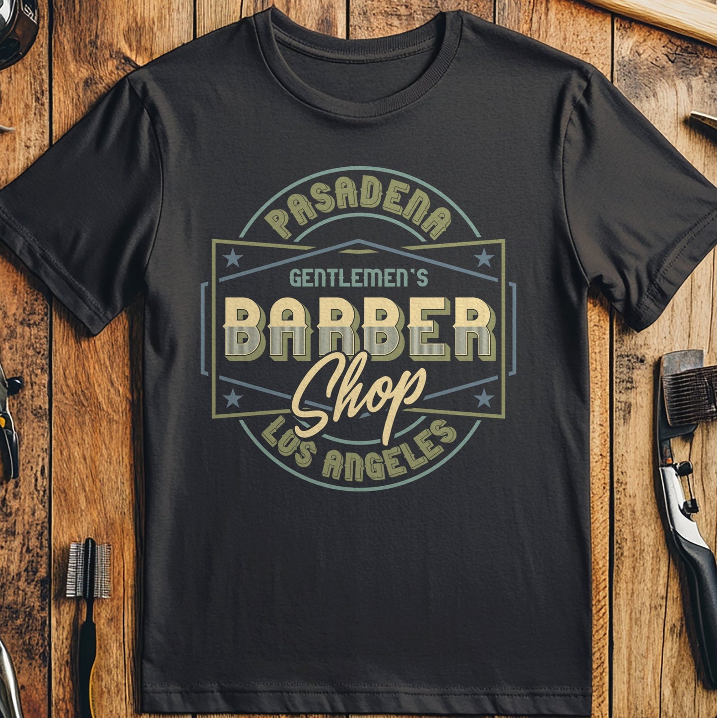 Pasedena Barber Shop T-shirt