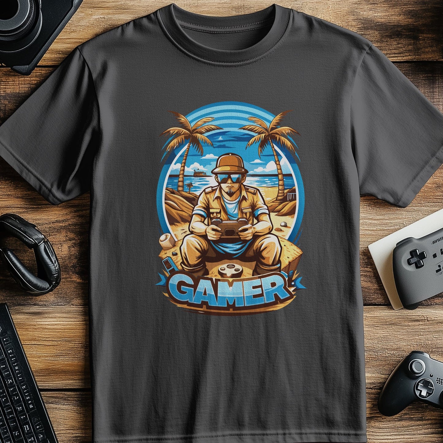 Gamer96 Palm trees T-shirt
