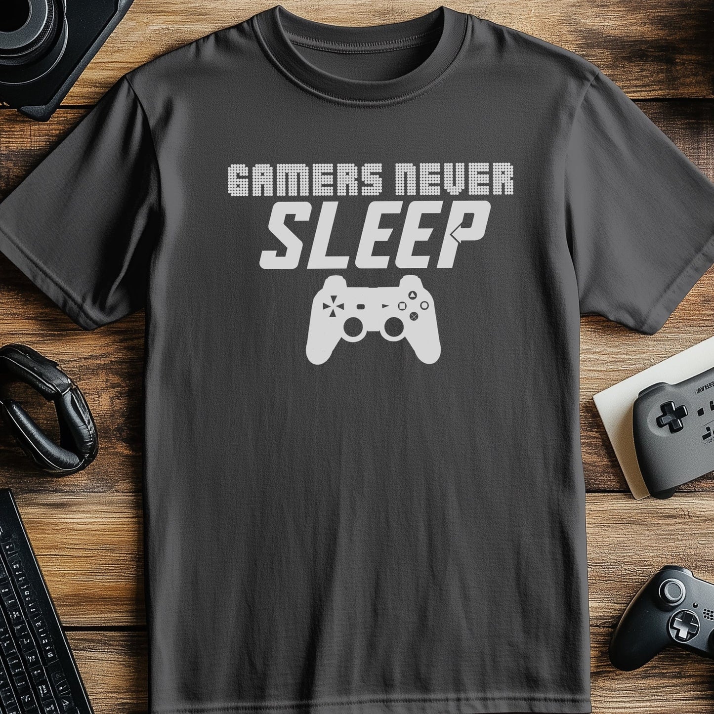 Gamer Gamers Never Sleep T-Shirt