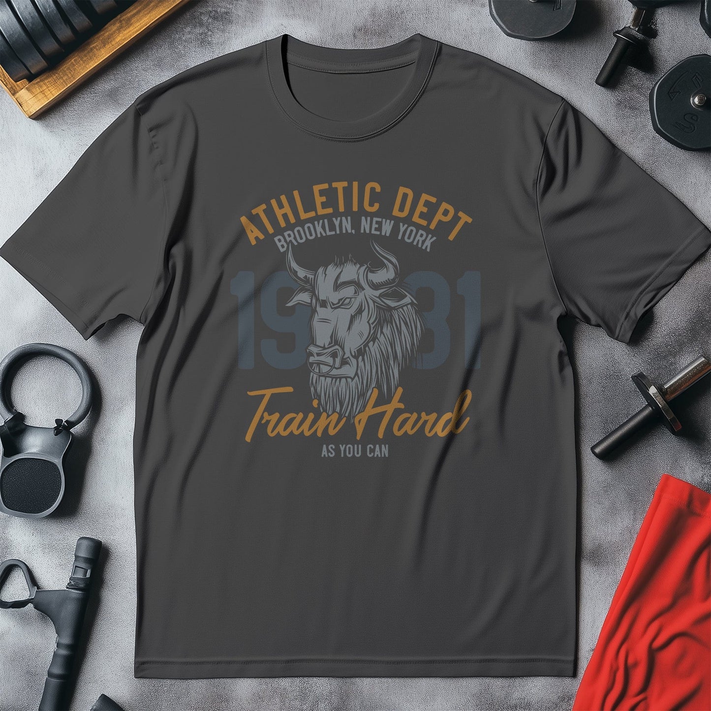 1981 Train Hard Lion T-shirt - Roar