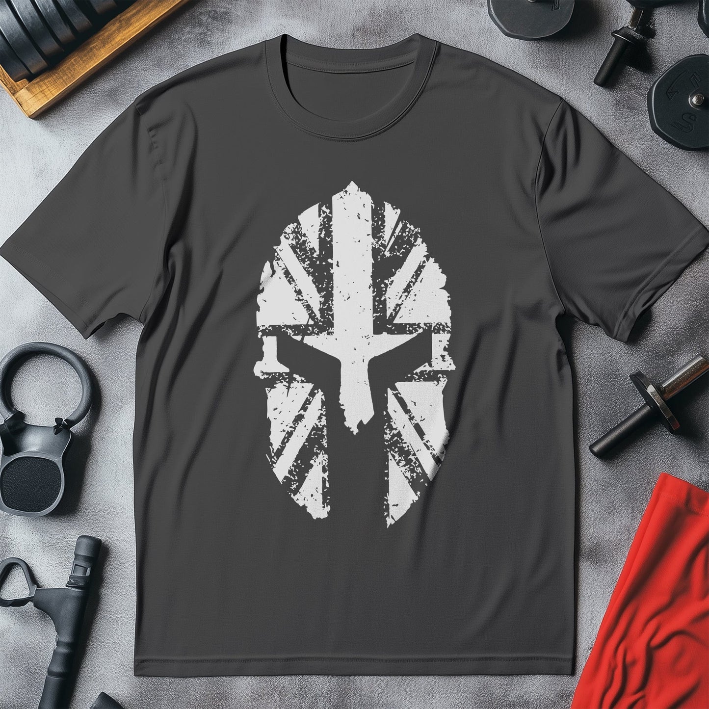 Spartan Helmet Great Britain T-Shirt