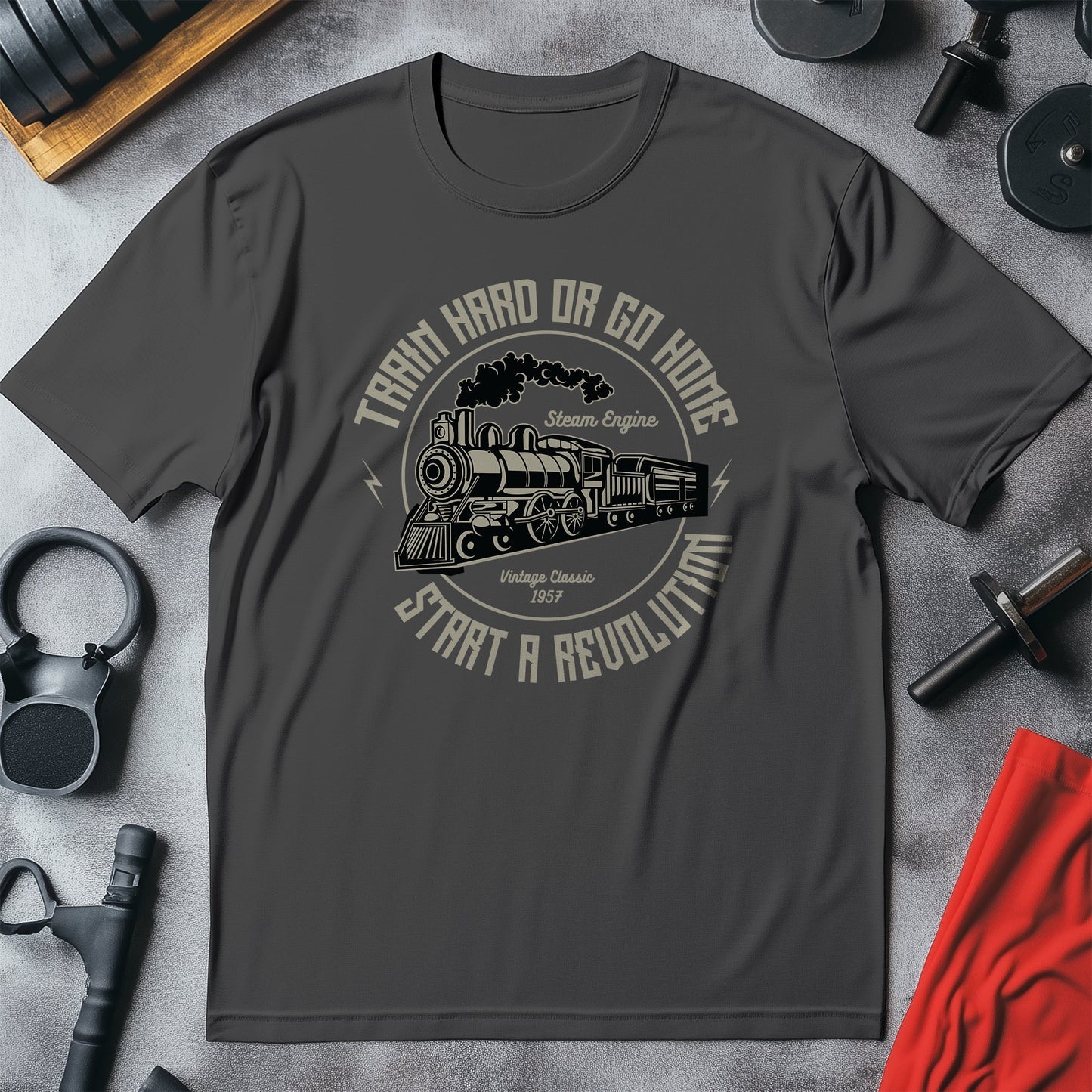 Train Revolution 1957 T-Shirt - All