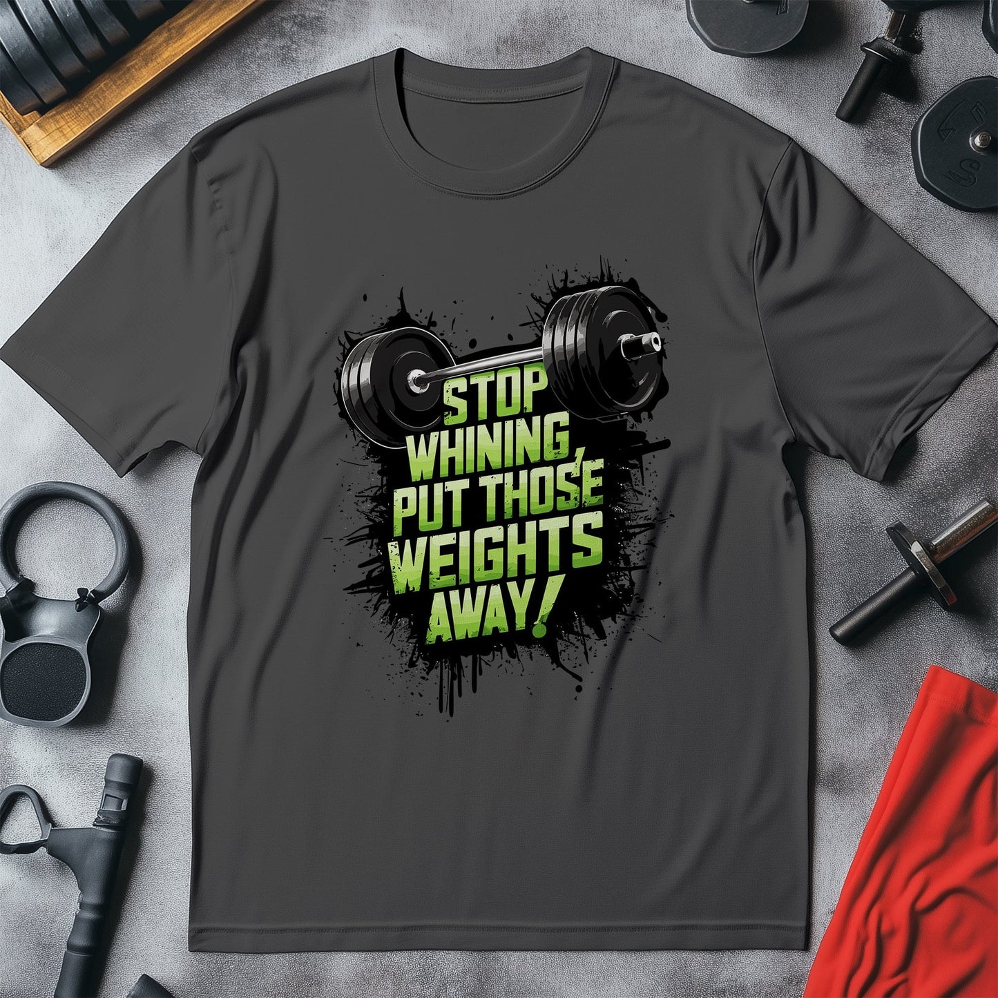 Gym 63 T-shirt Stop whining