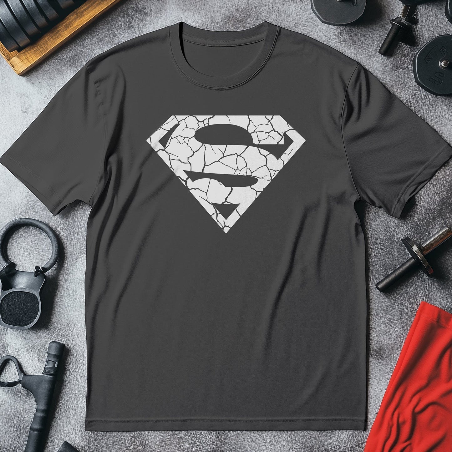Cracked Superman T-Shirt - A Hero