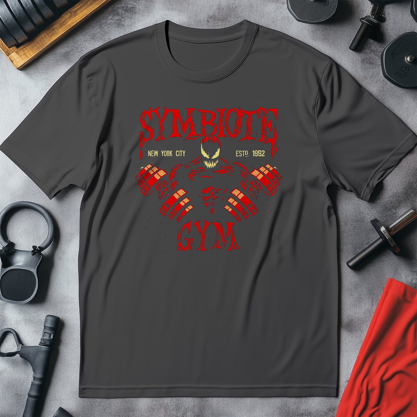 Symbiote-Gym T-shirt - Lift, Laugh,