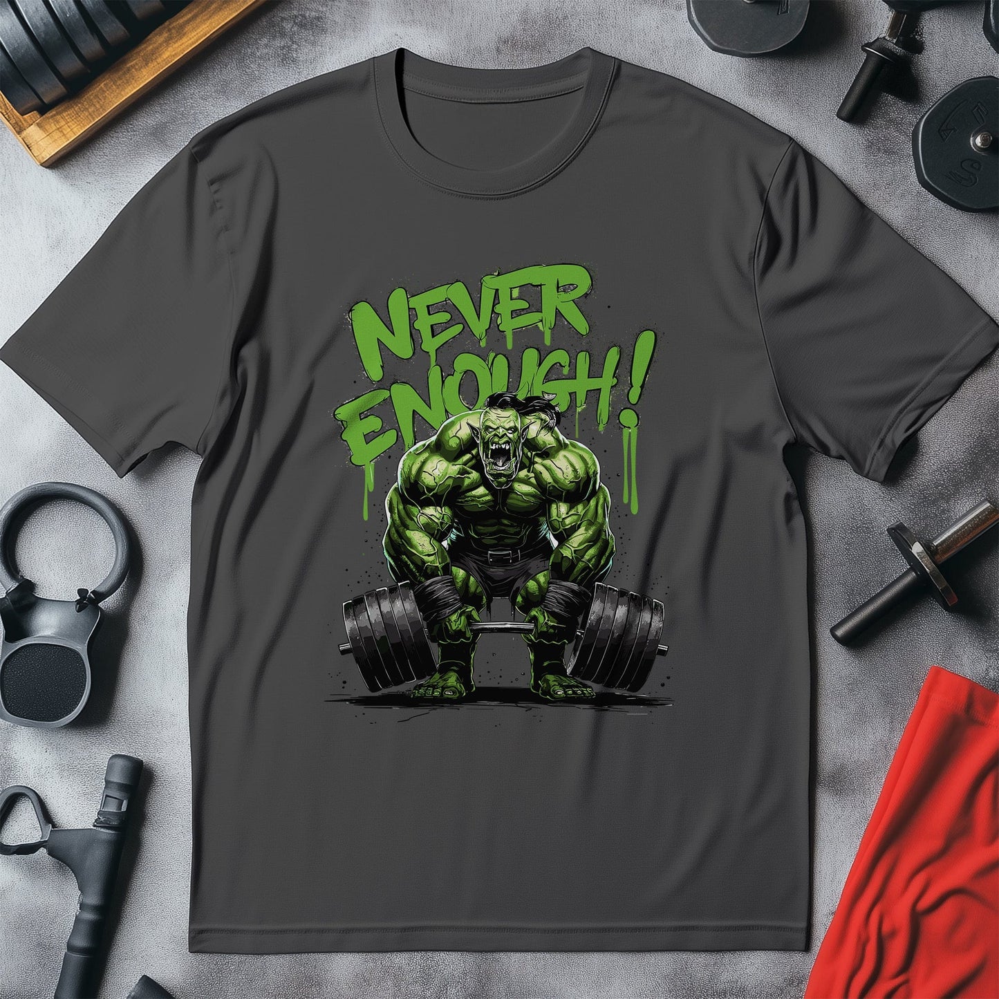 Gym 32 Never enough T-shirt
