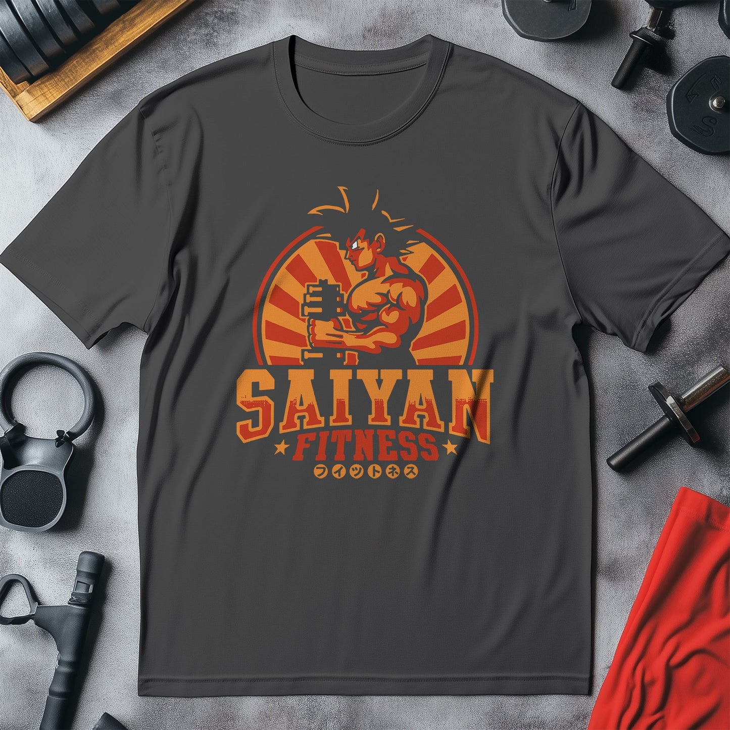 Saiyan Fitness t-shirt - Train like