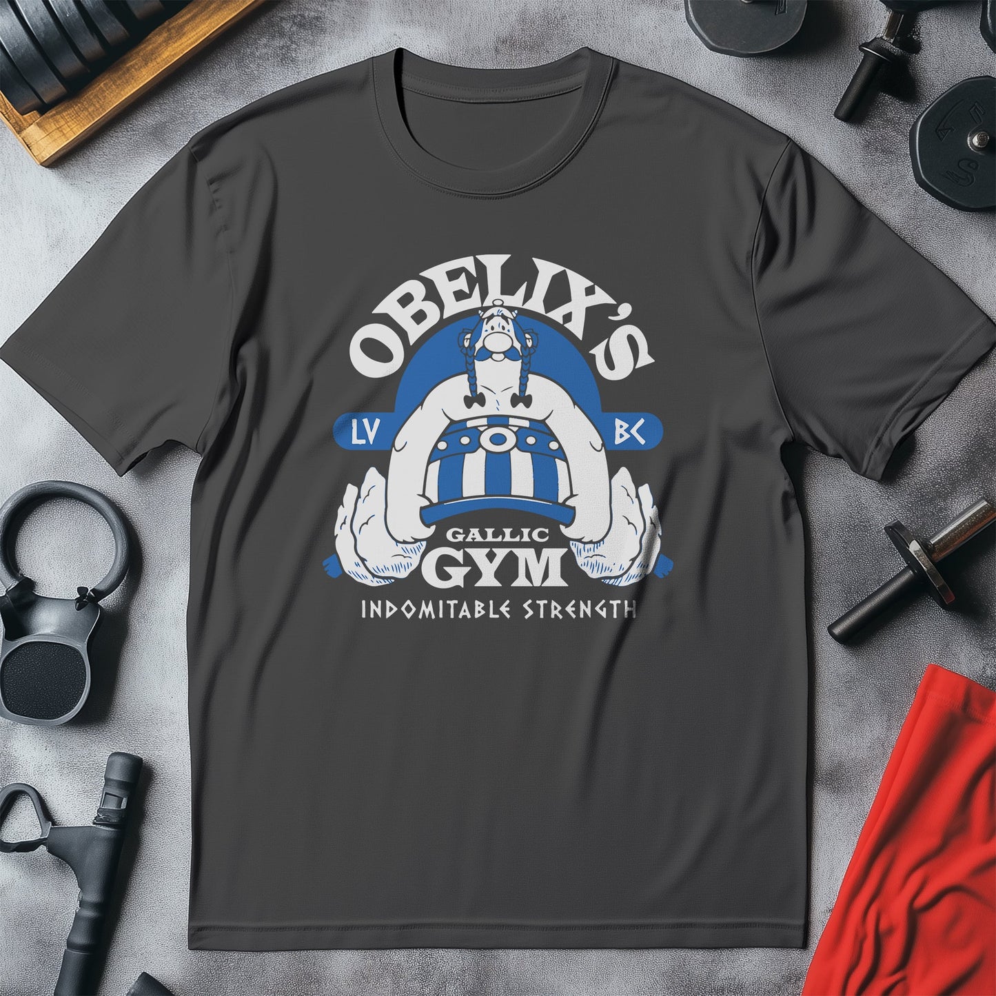Obelix Gym T-shirt - Flex Your