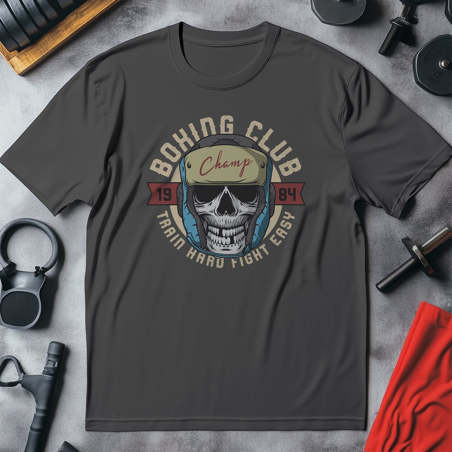 Boxing Club Skull T-Shirt - Knockout