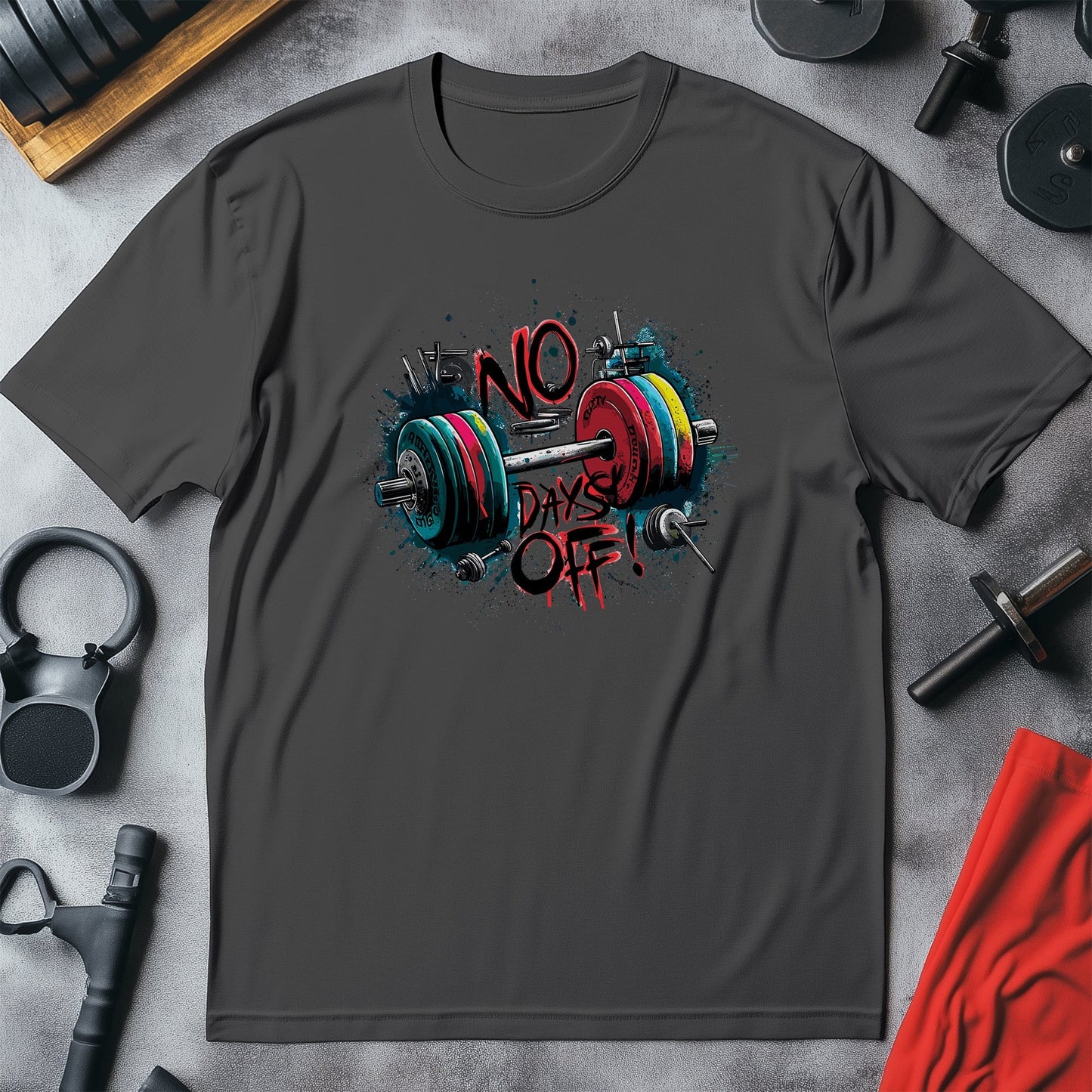 Gym 83  No days off T-Shirt