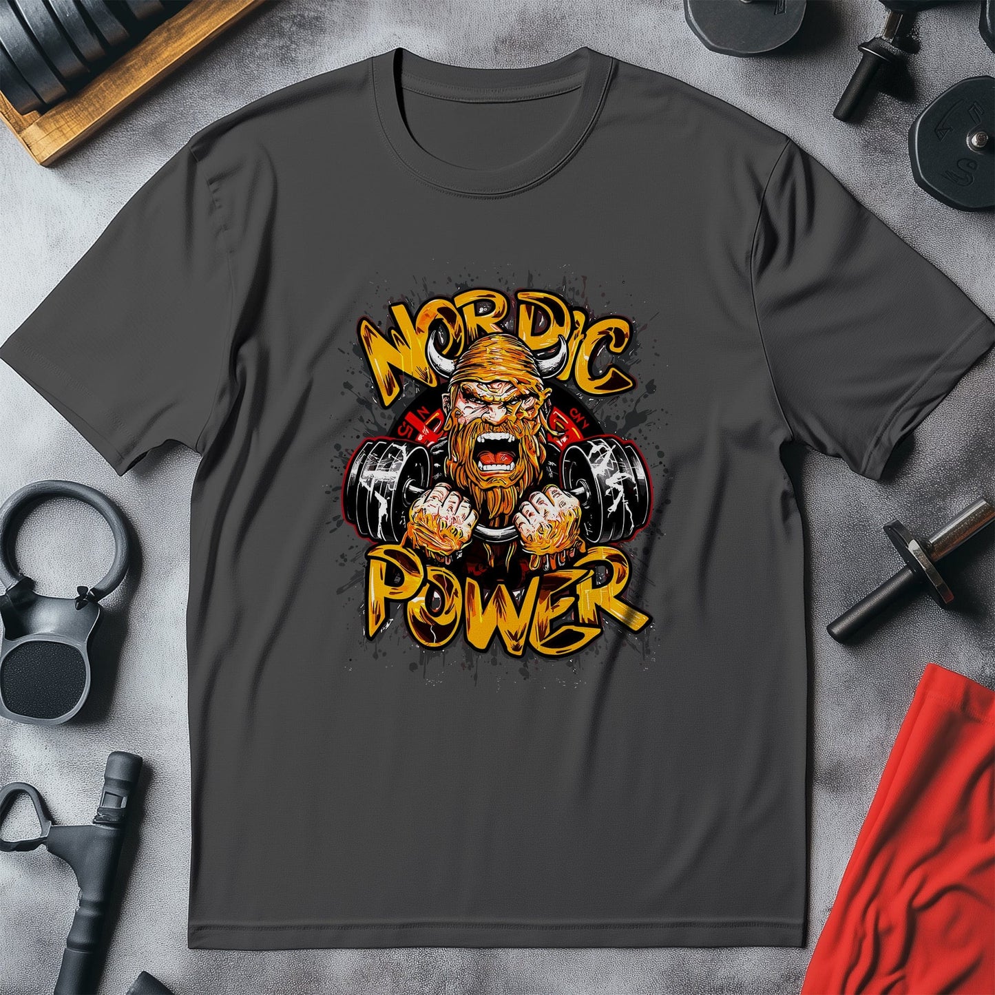Gym 88 Viking power T-shirt
